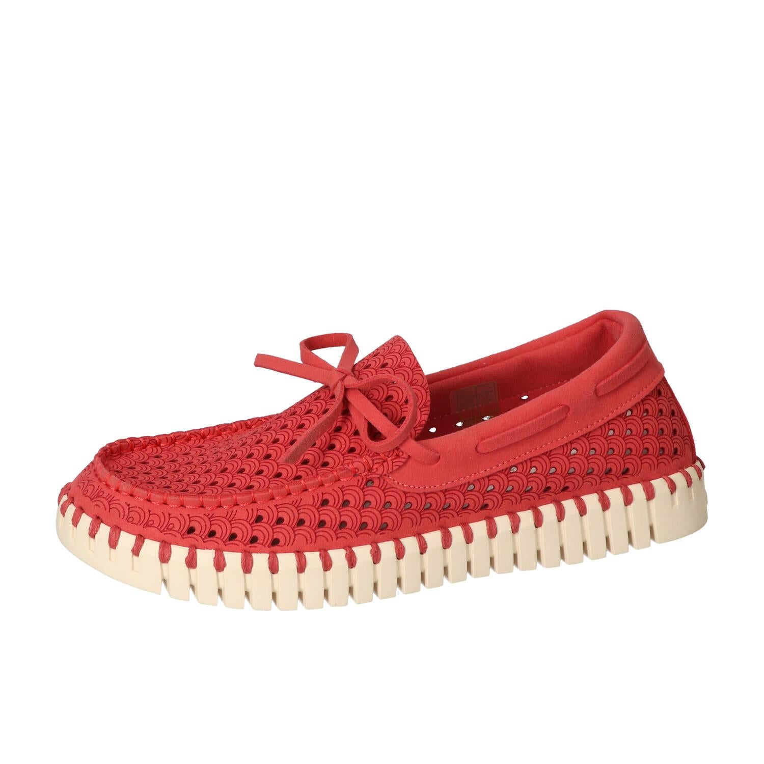 Veterschoenen, Rood