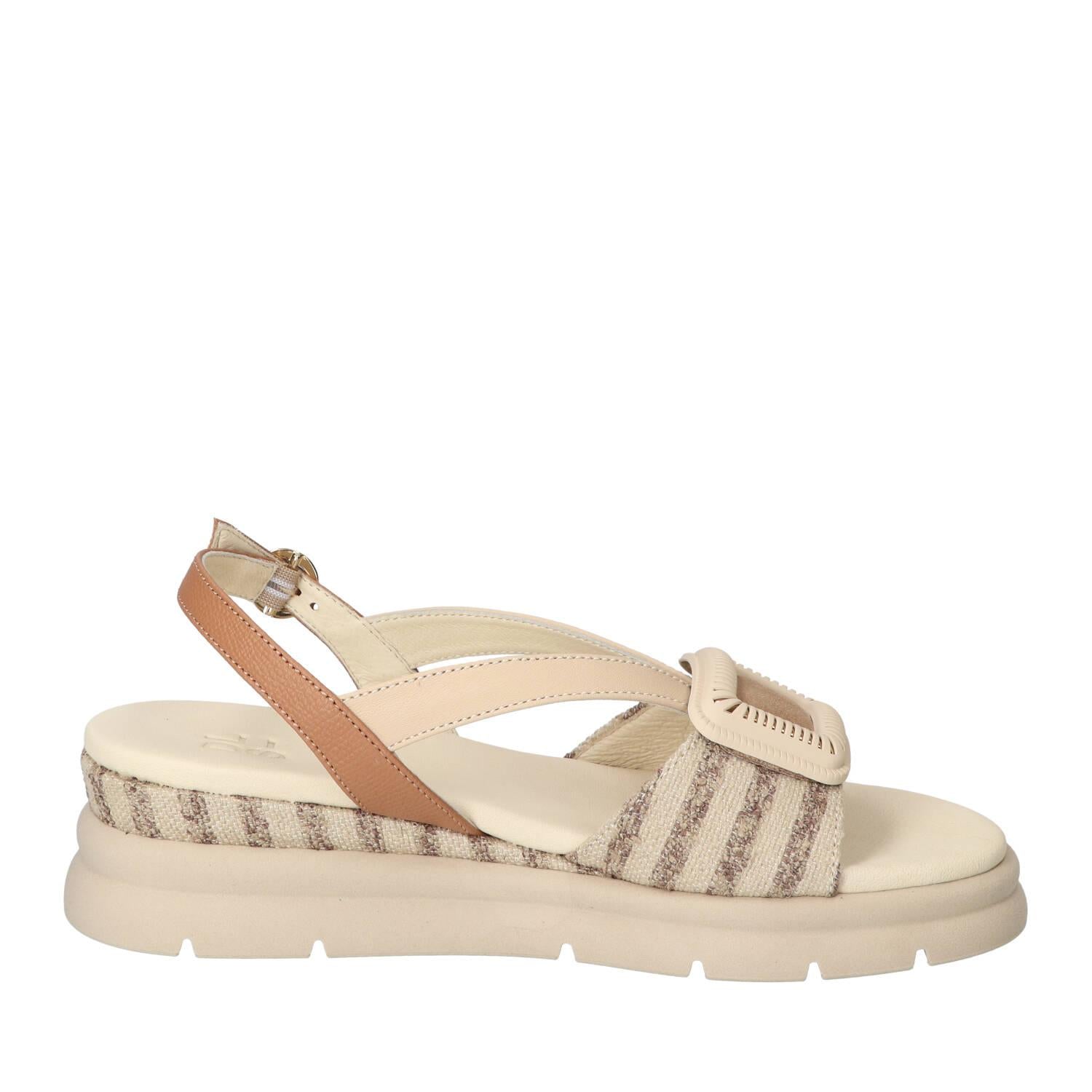 Sandalen, Taupe