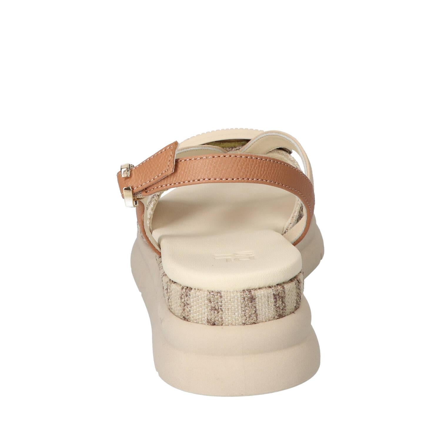 Sandalen, Taupe