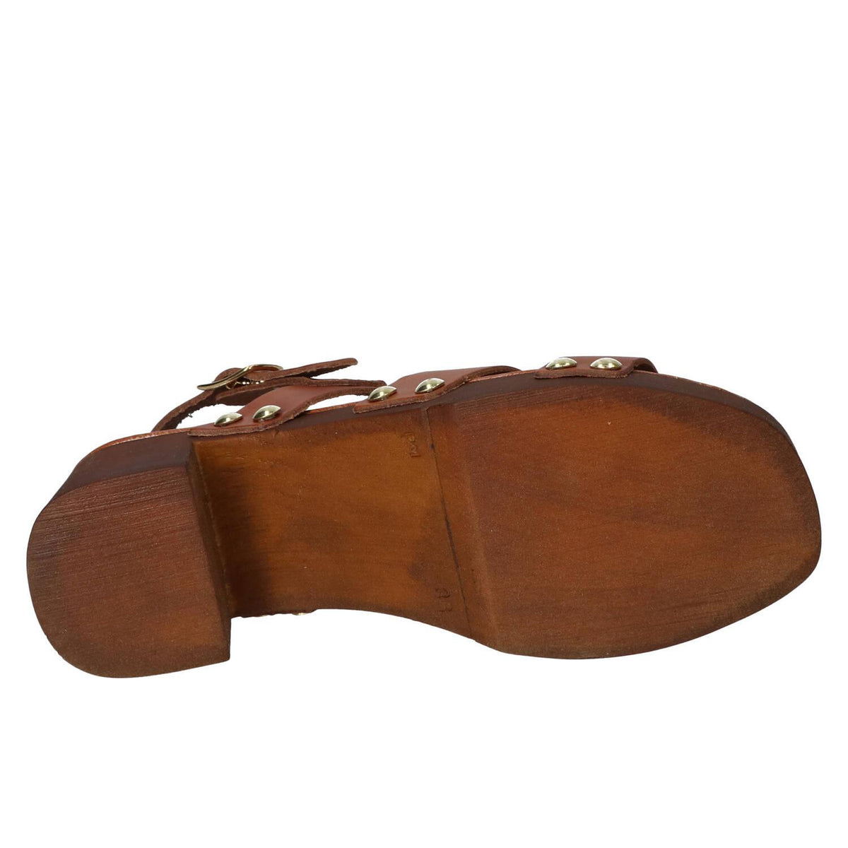 Sandalen, Cognac