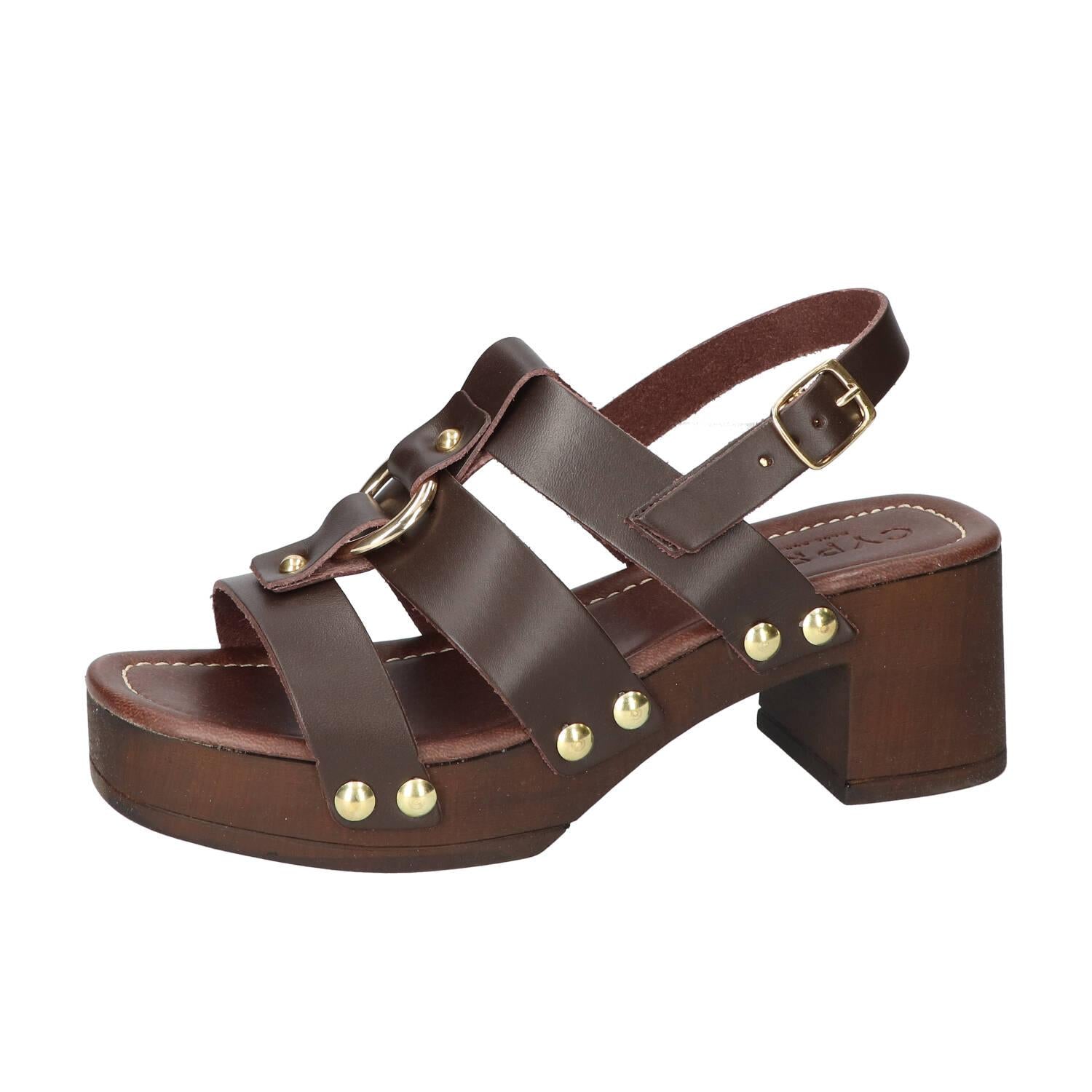Sandalen, Donkerbruin