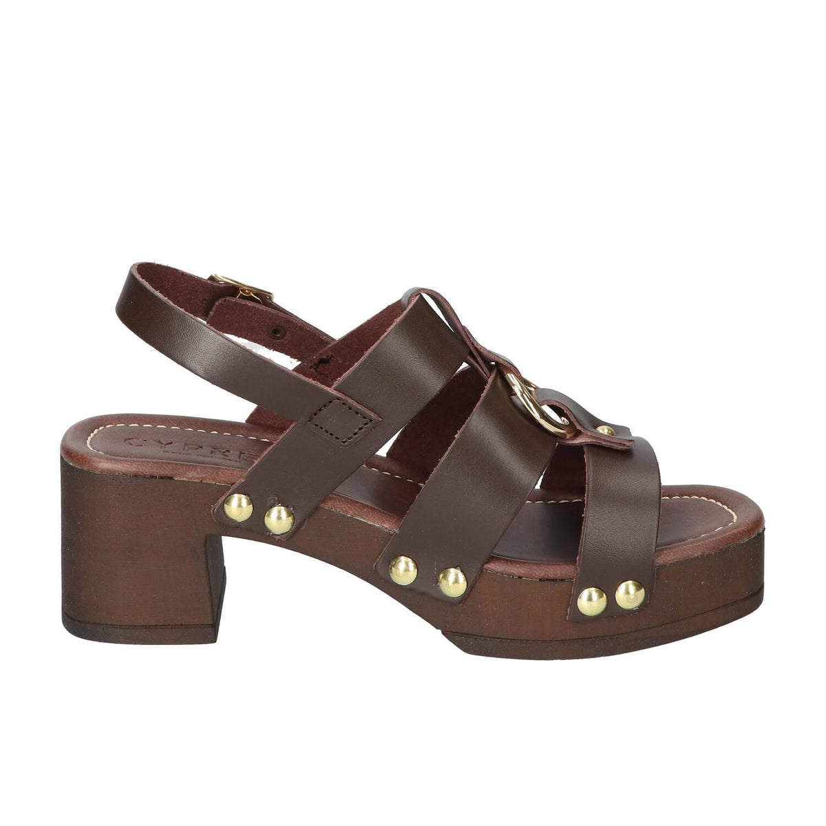 Sandalen, Donkerbruin