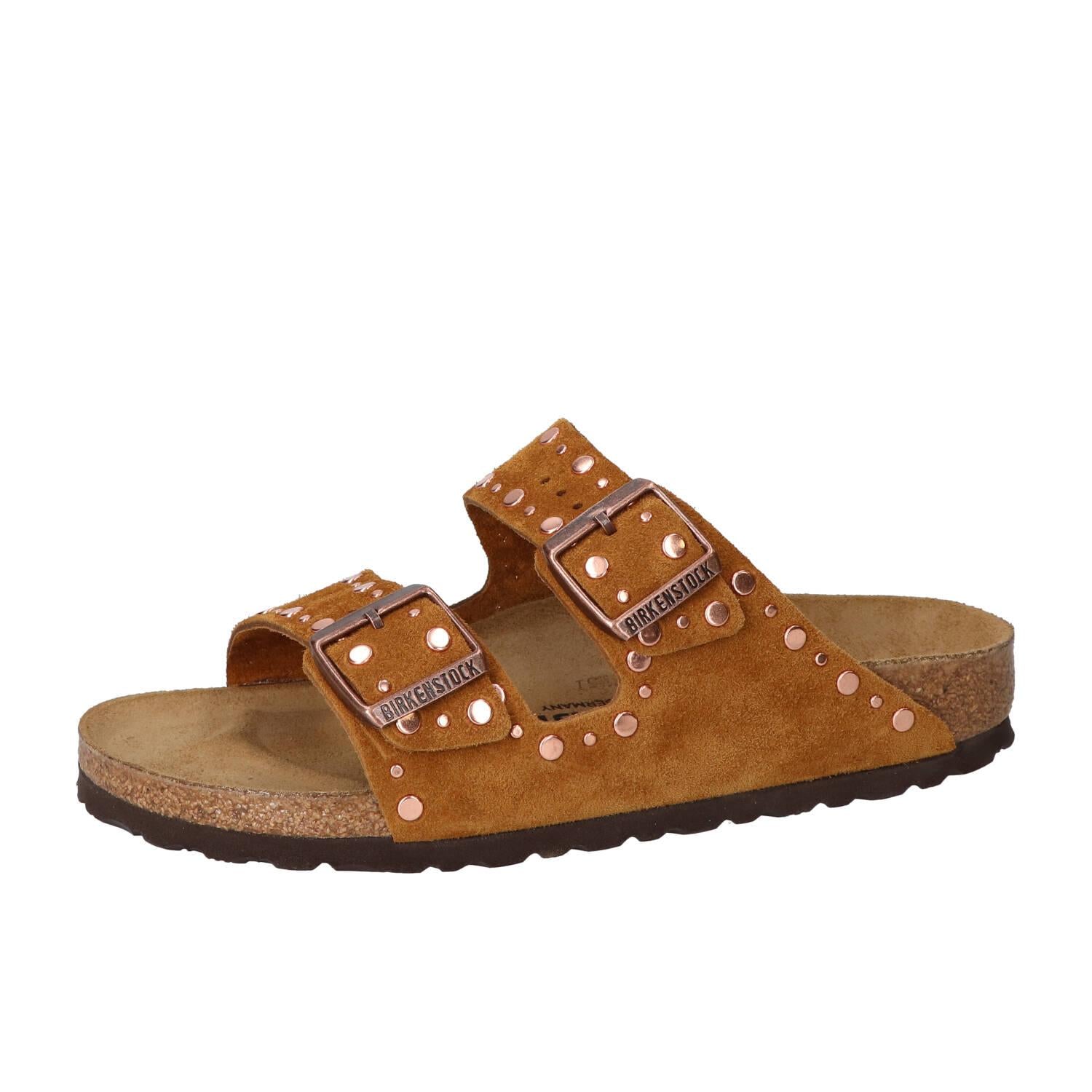 Slippers, Cognac