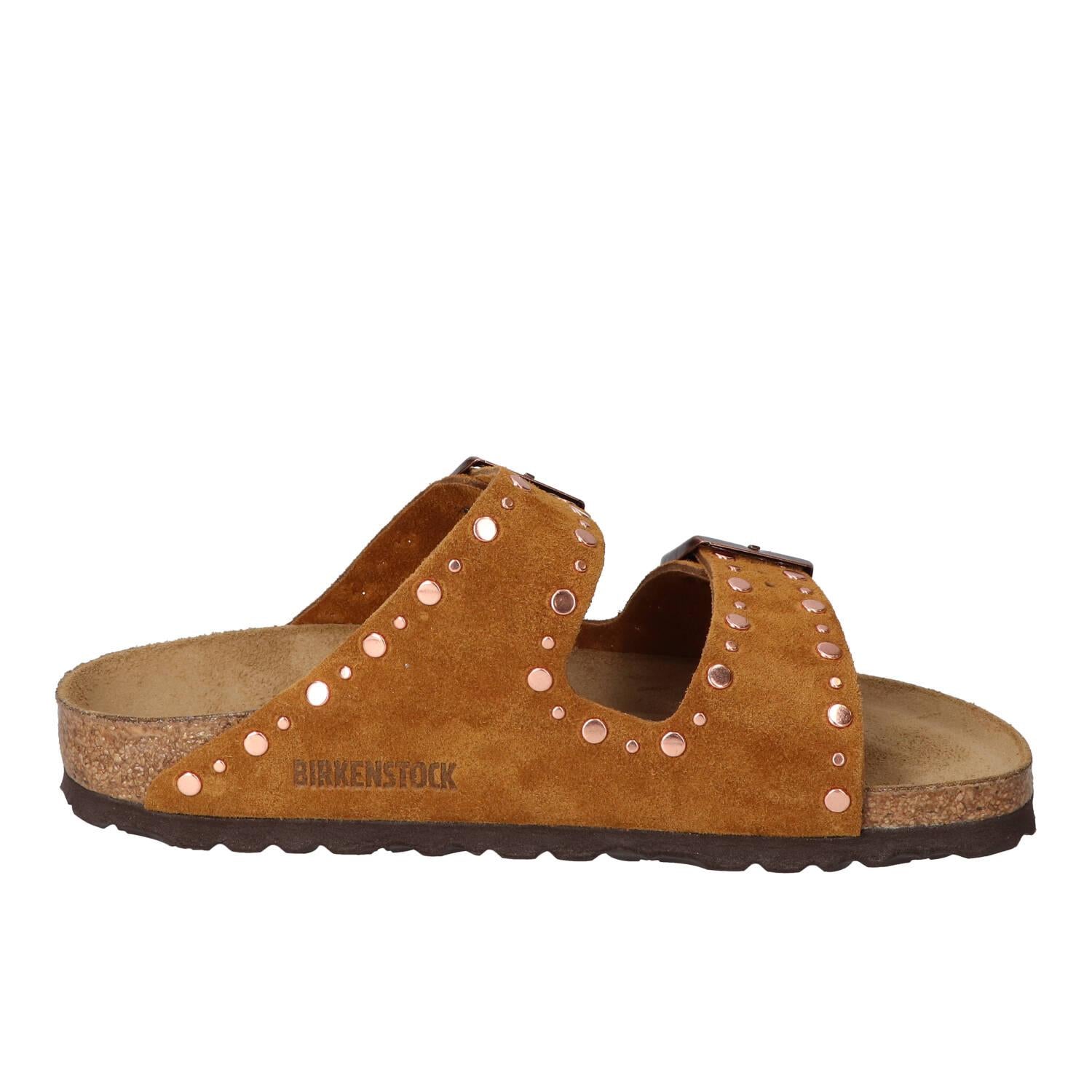 Slippers, Cognac