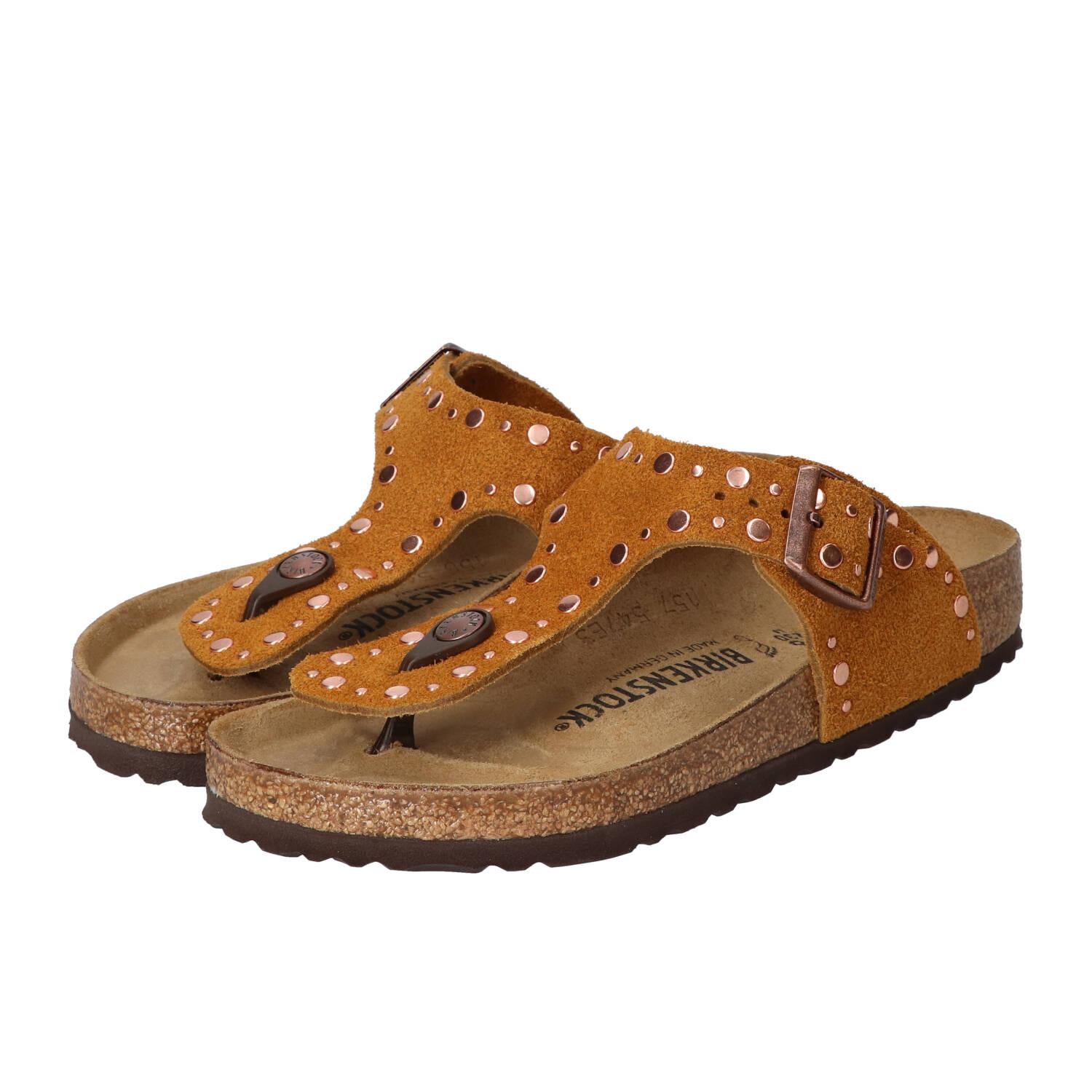 Slippers, Cognac