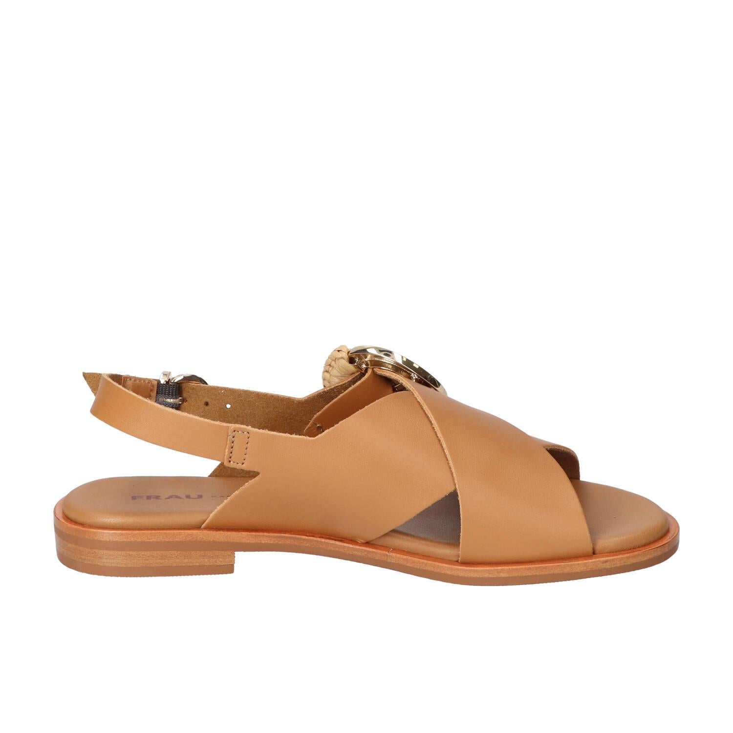 Sandalen, Cognac