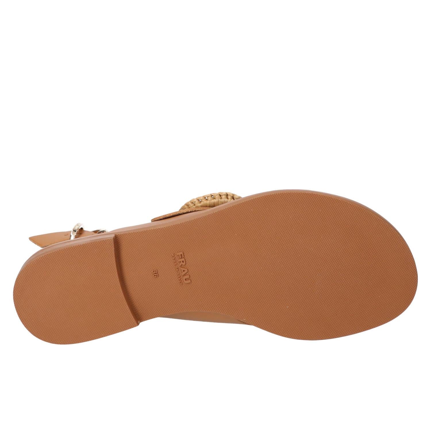 Sandalen, Cognac