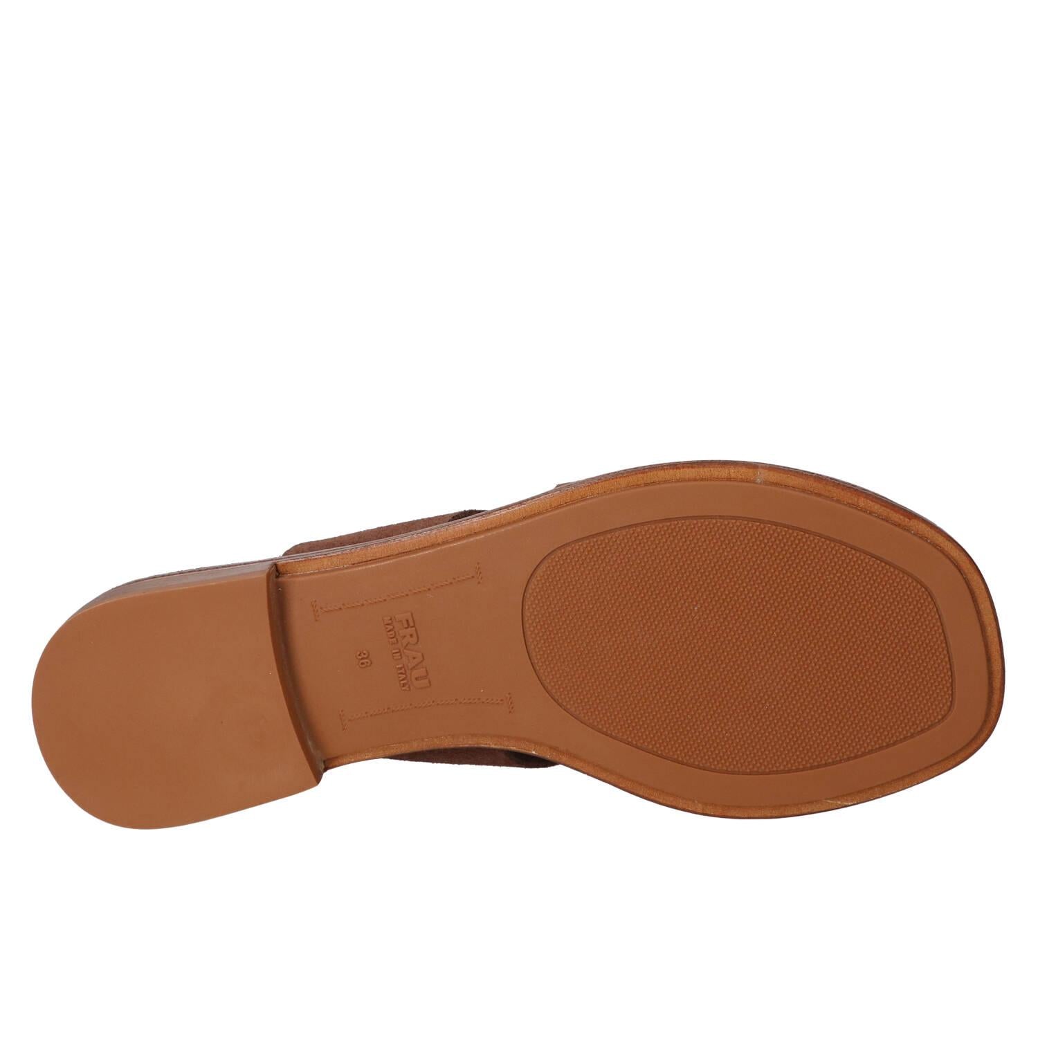 Sandalen, Donkerbruin