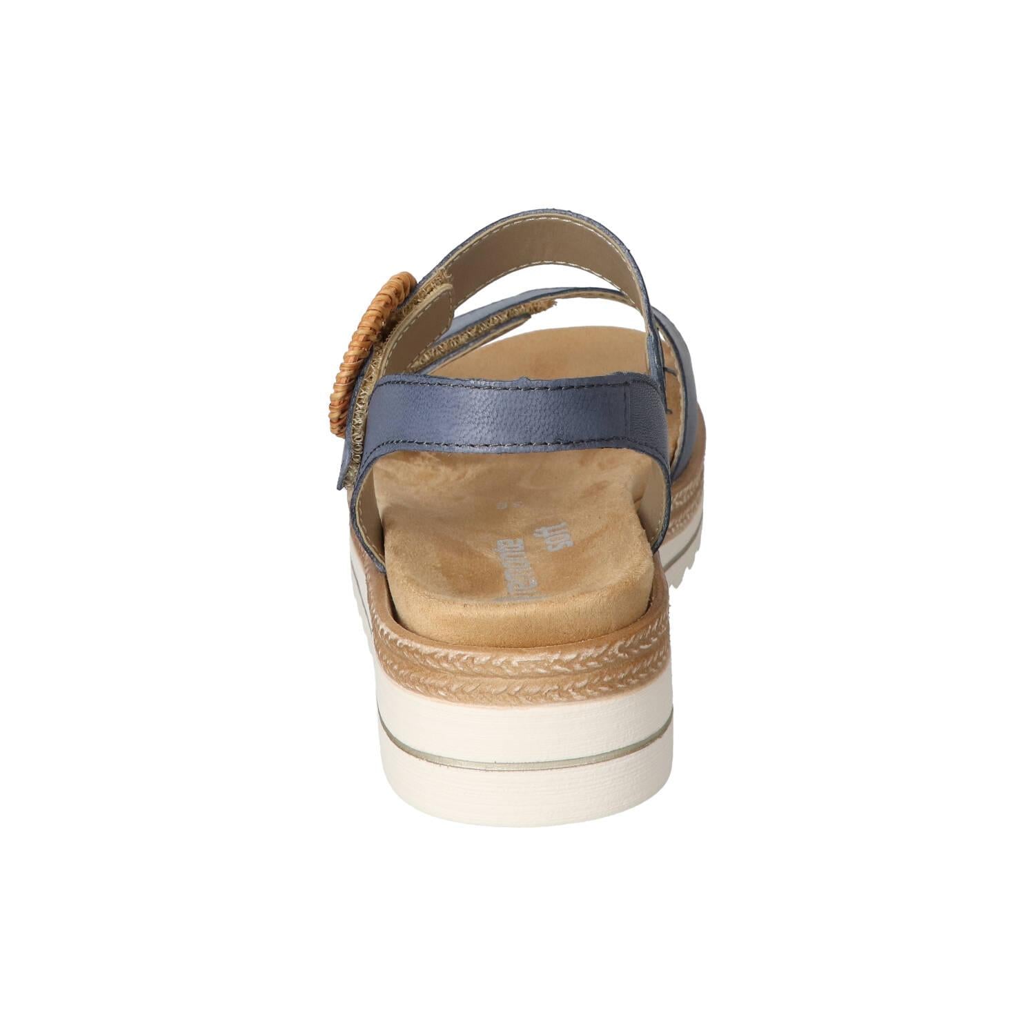 Sandalen, Blauw