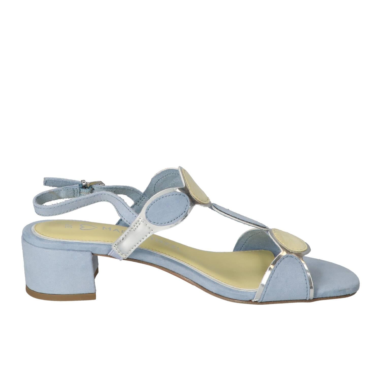 Sandalen, Lichtblauw