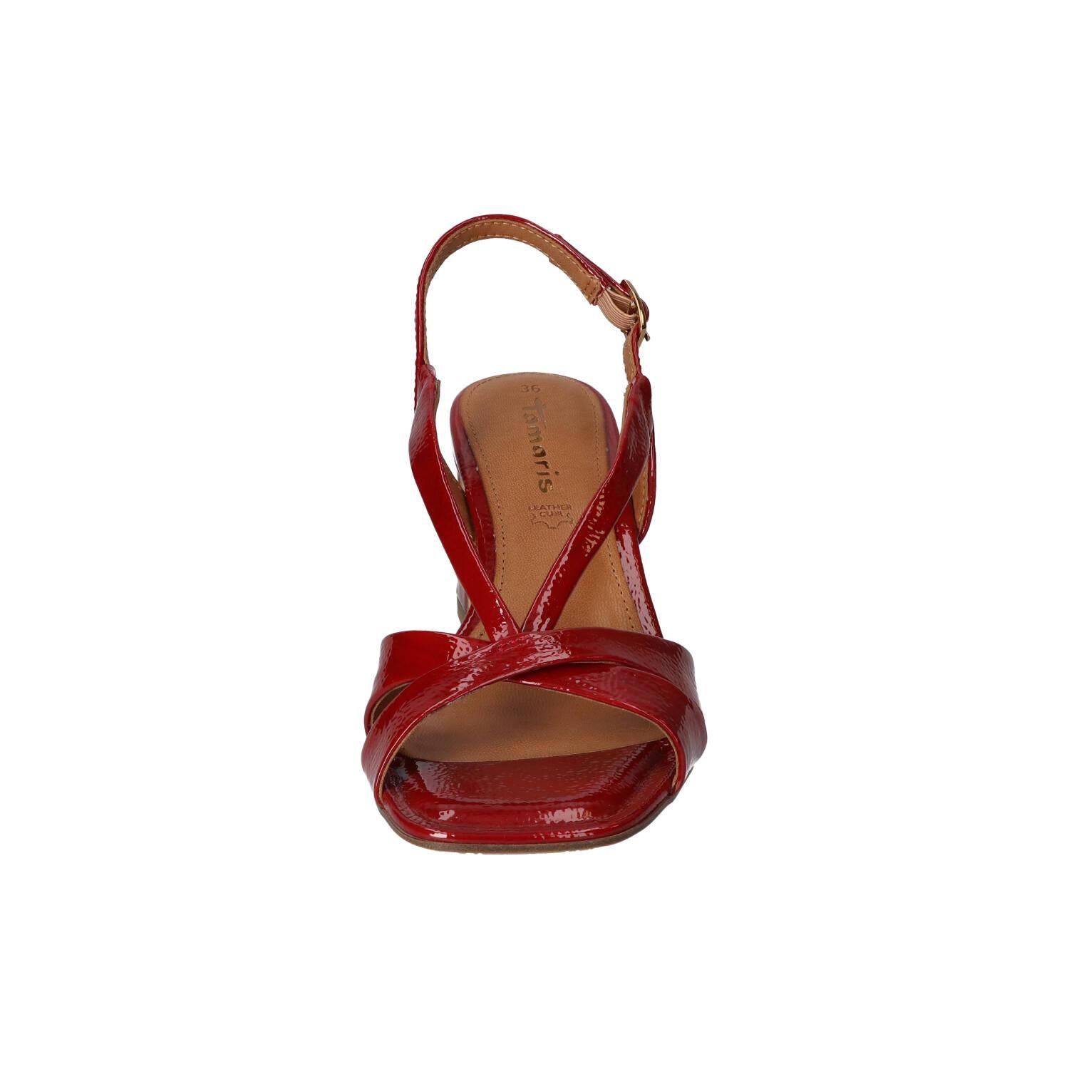 Sandalen, Rood