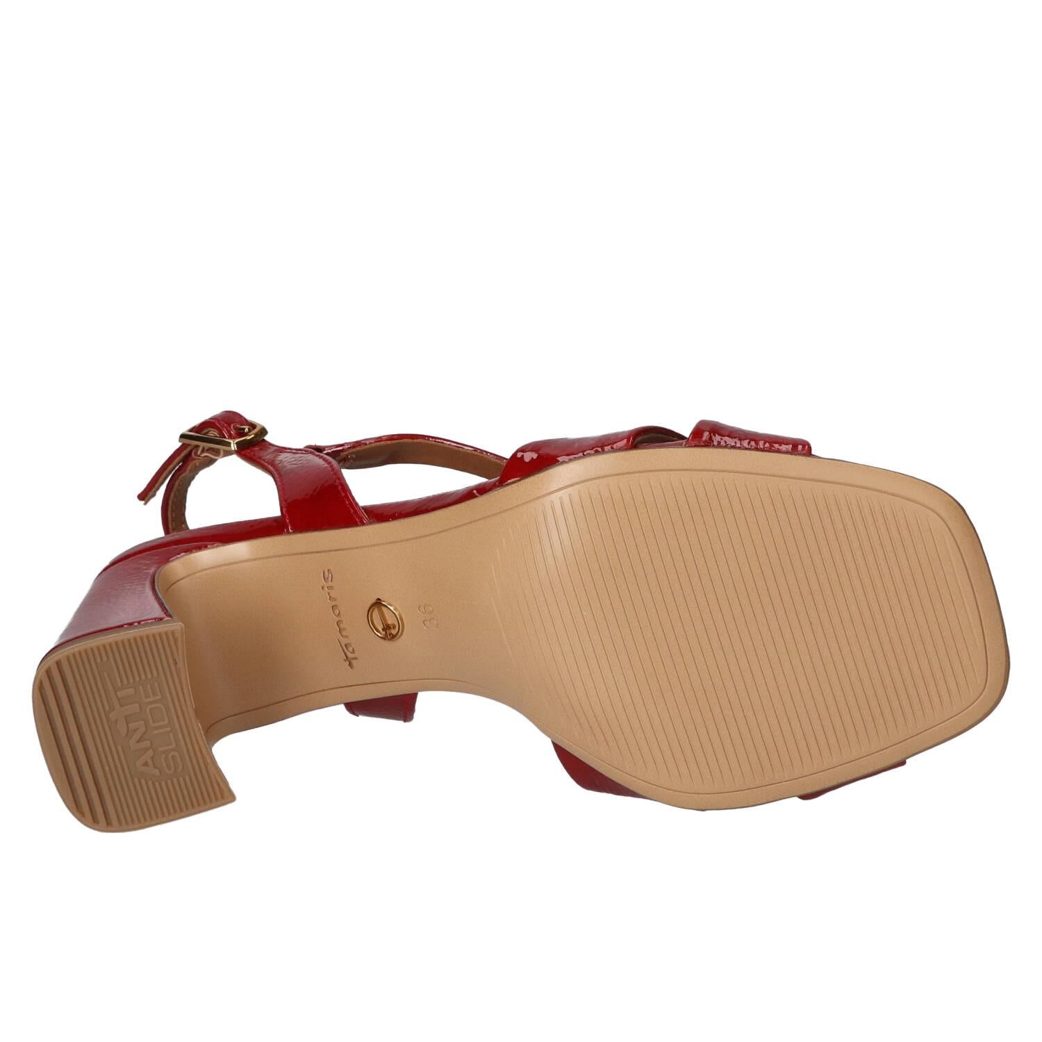 Sandalen, Rood