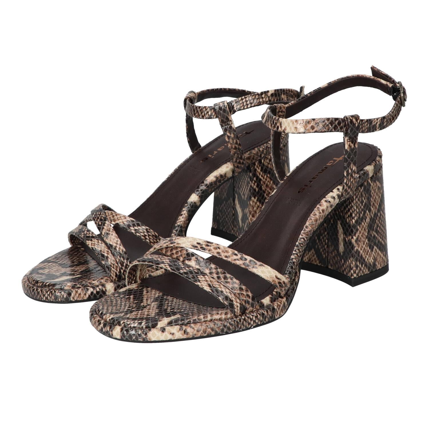 Sandalen, Donkerbruin
