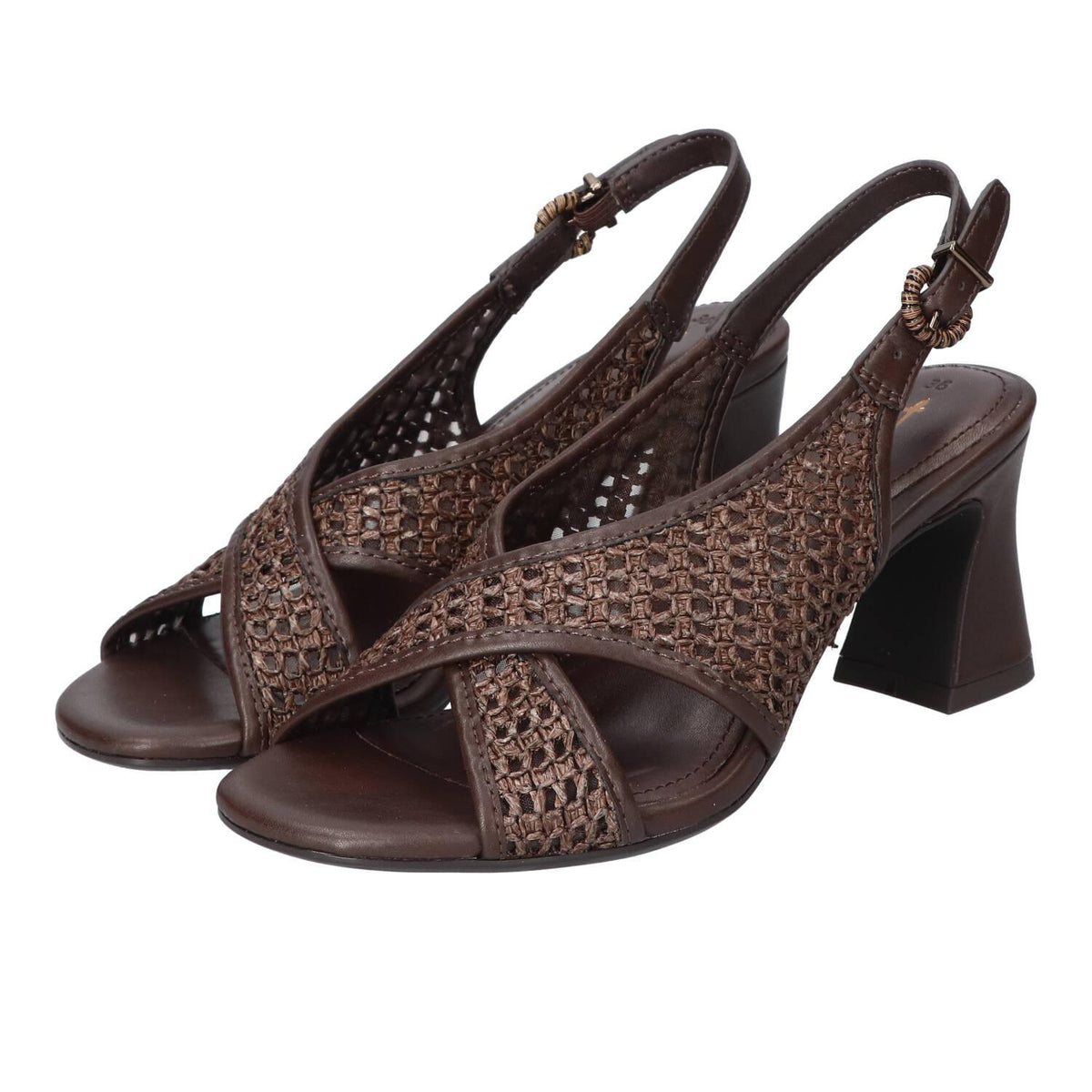 Sandalen, Donkerbruin