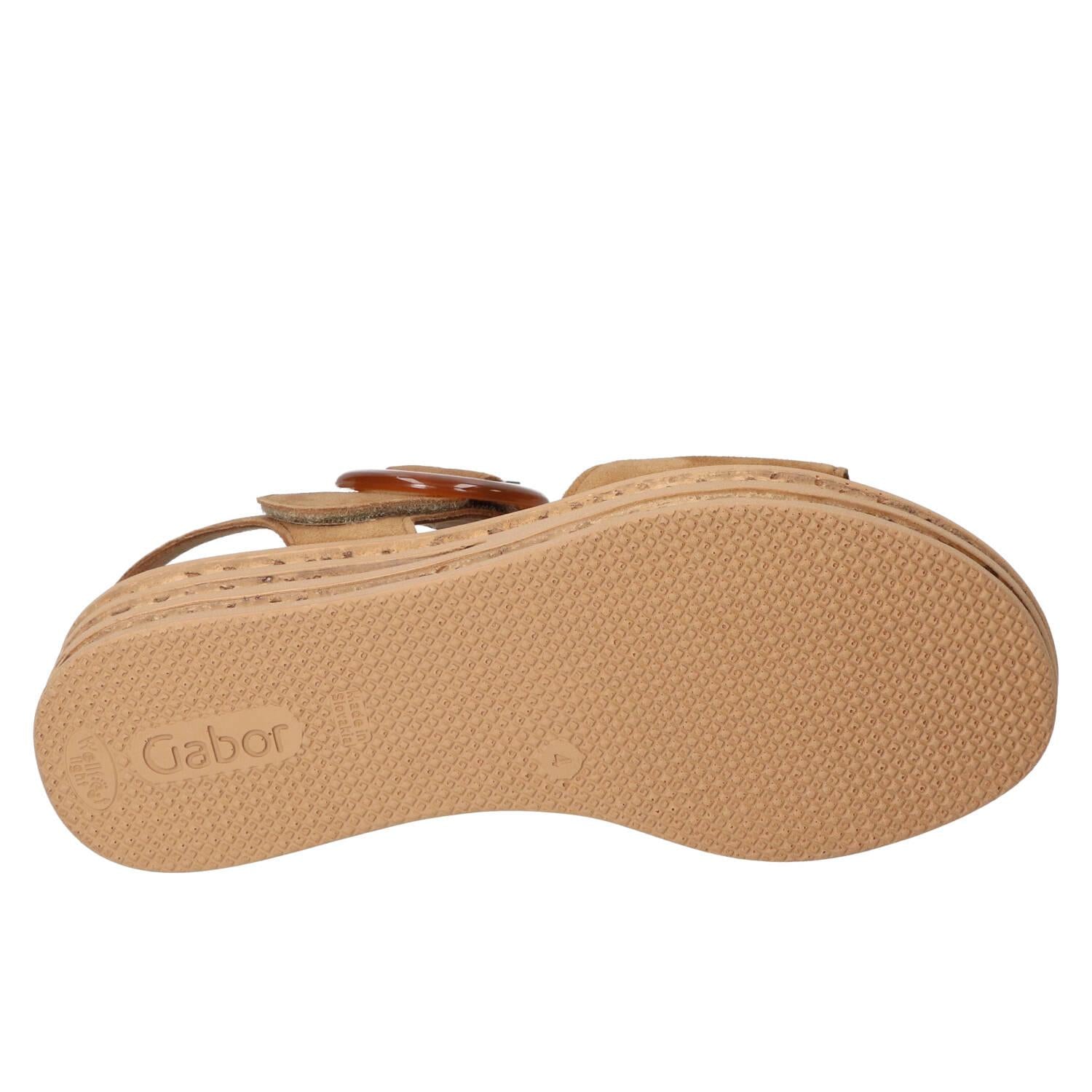 Sandalen, Cognac