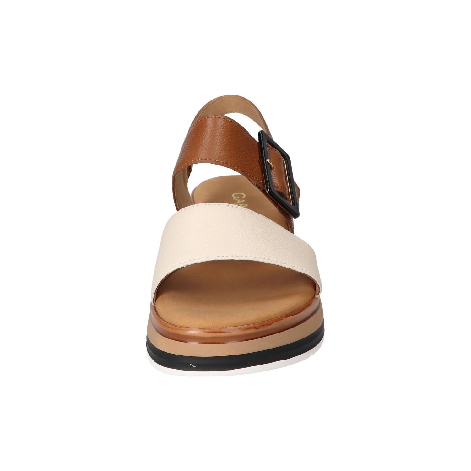 Sandalen, Cognac