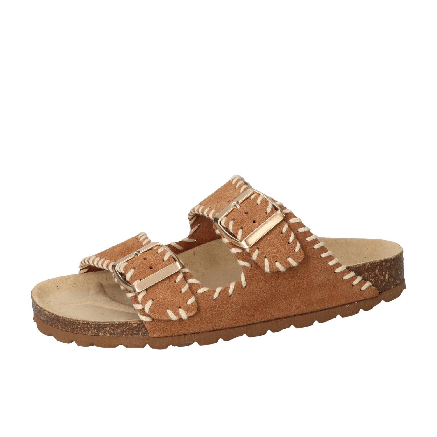 Slippers, Cognac