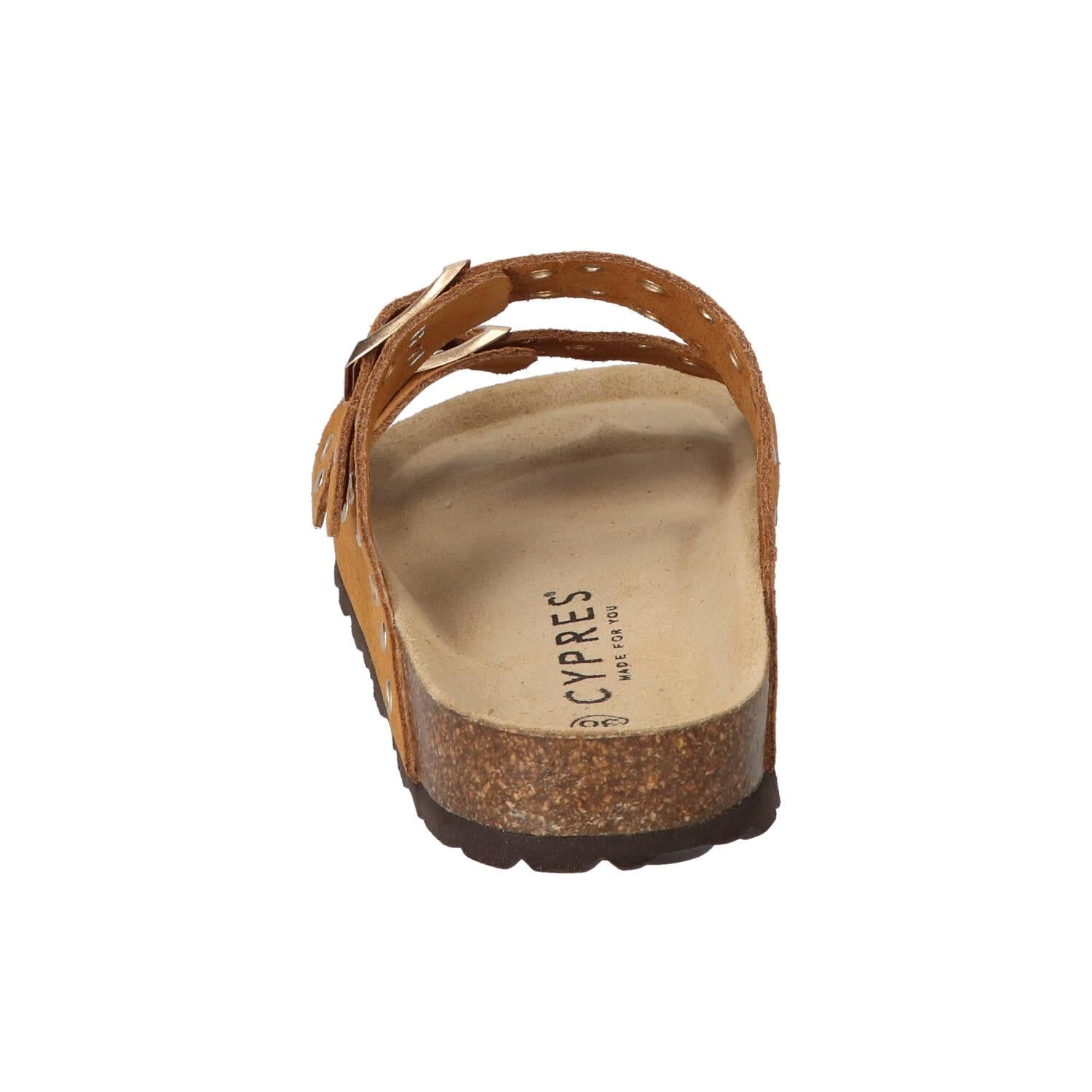 Slippers, Cognac