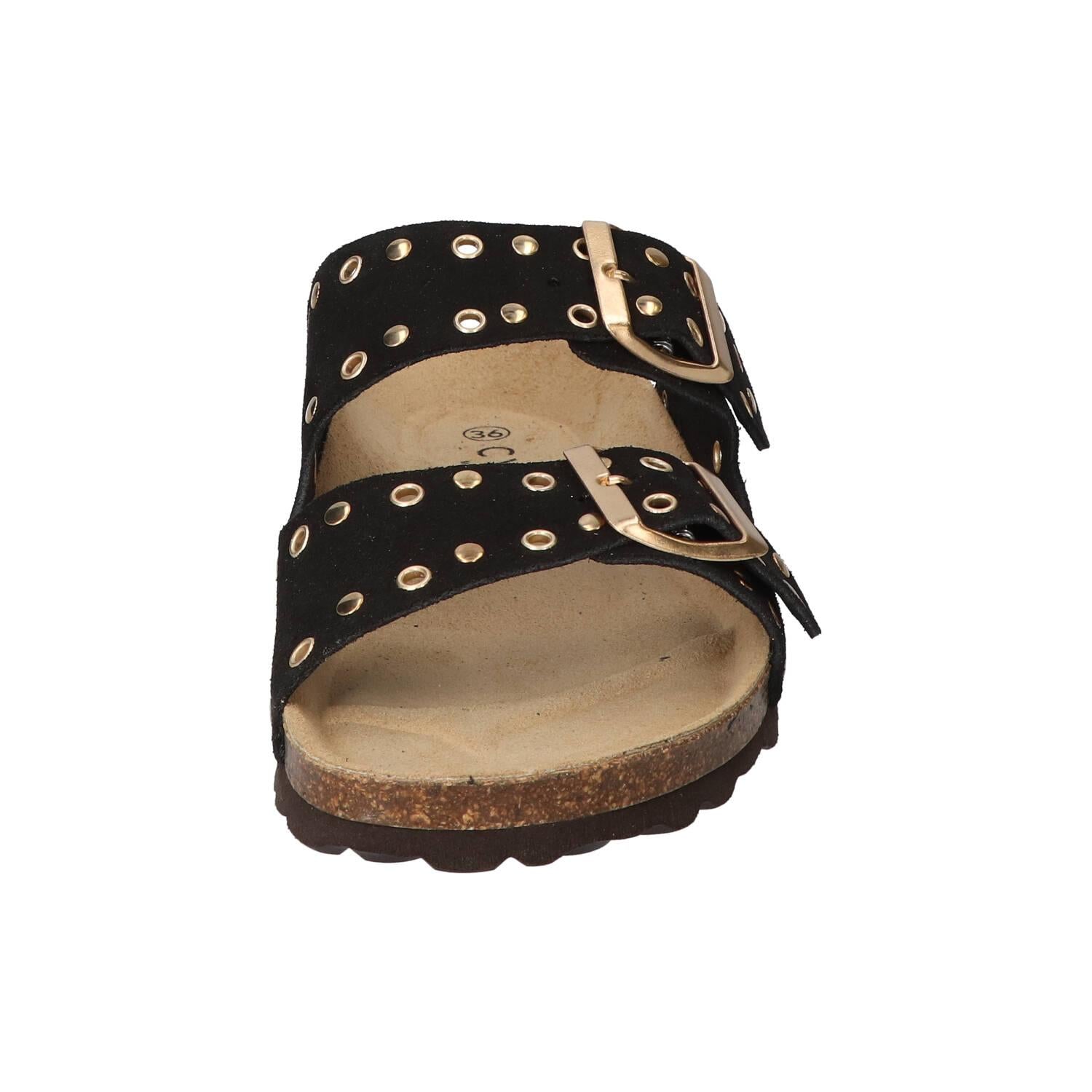 Slippers, Zwart