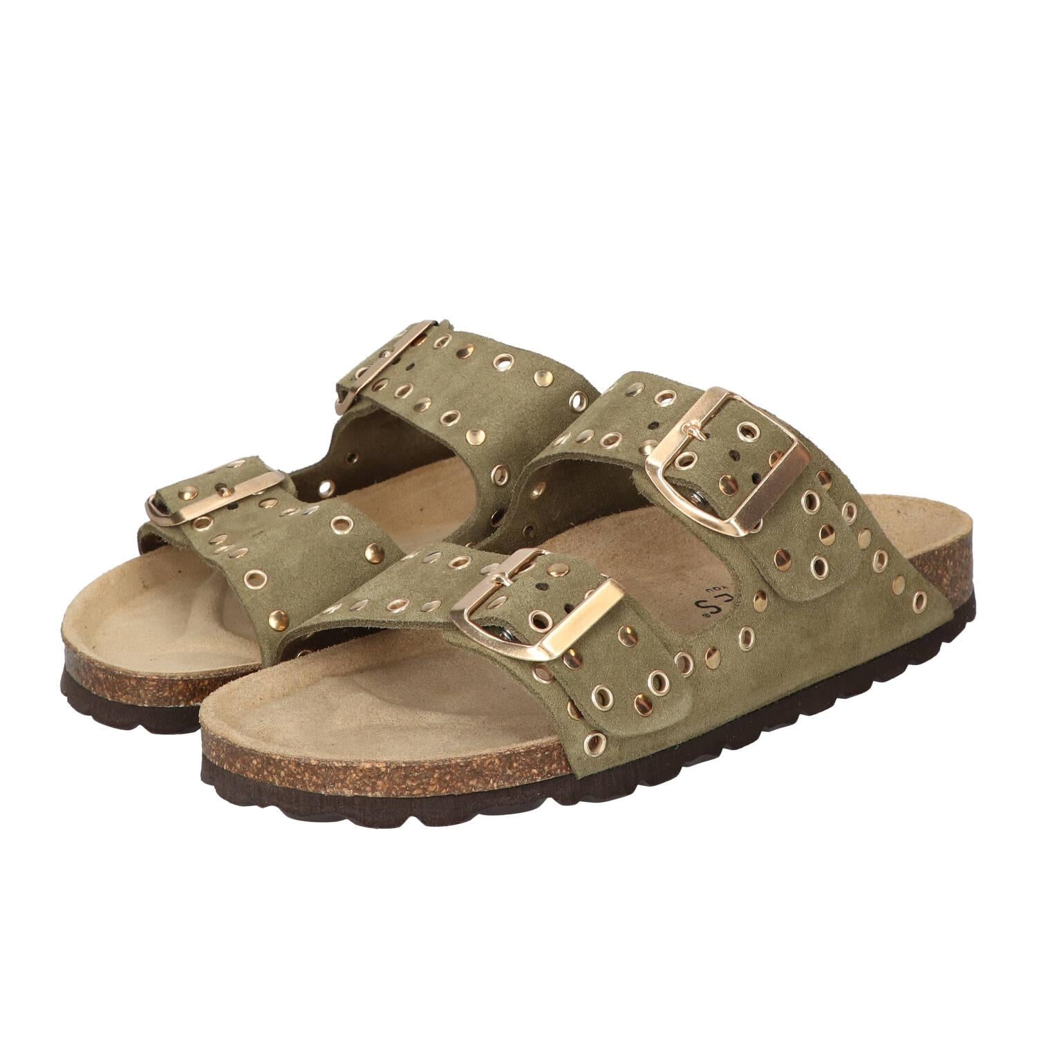 Slippers, Groen
