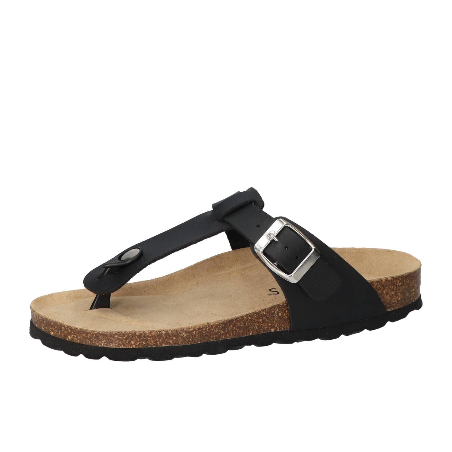 Slippers, Zwart