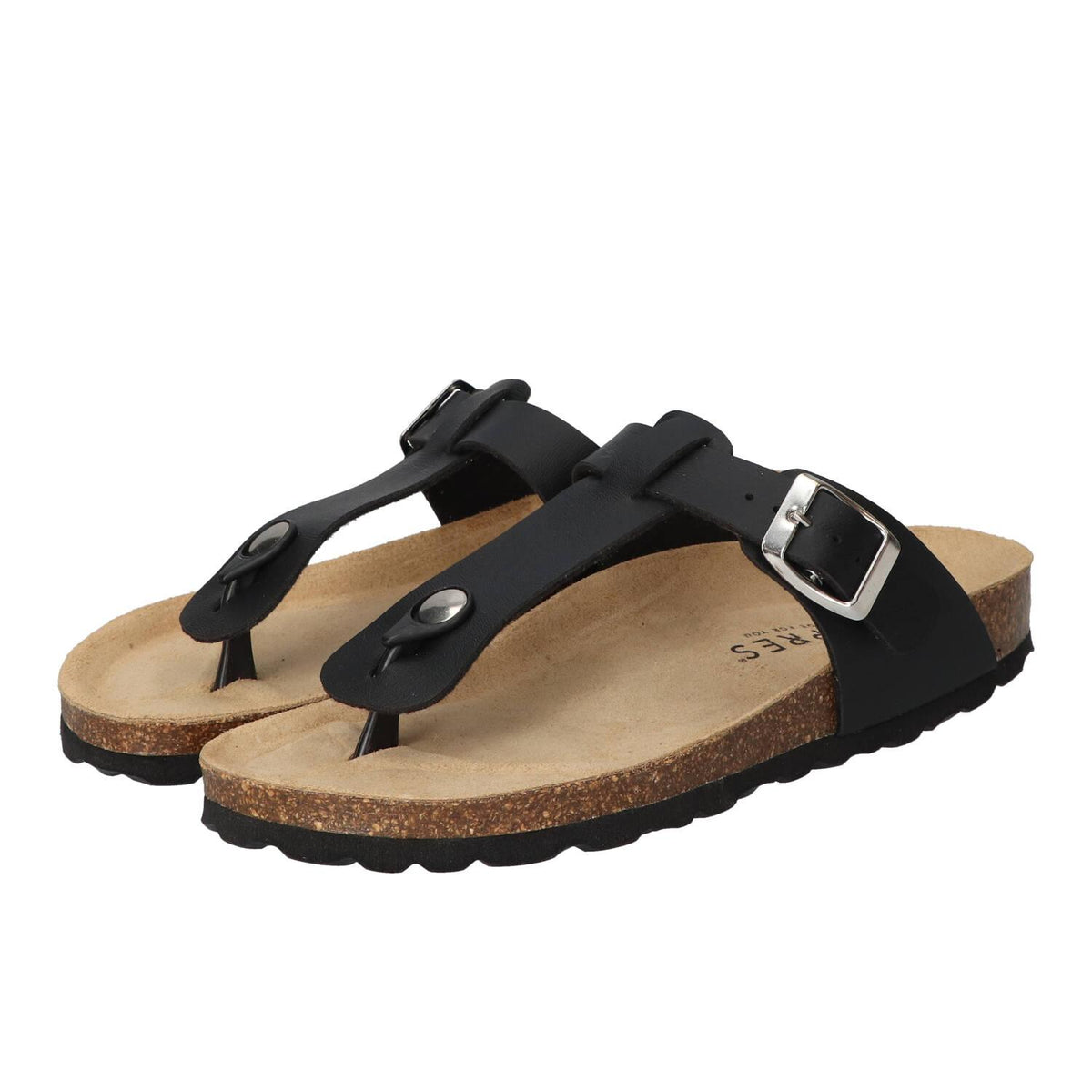 Slippers, Zwart