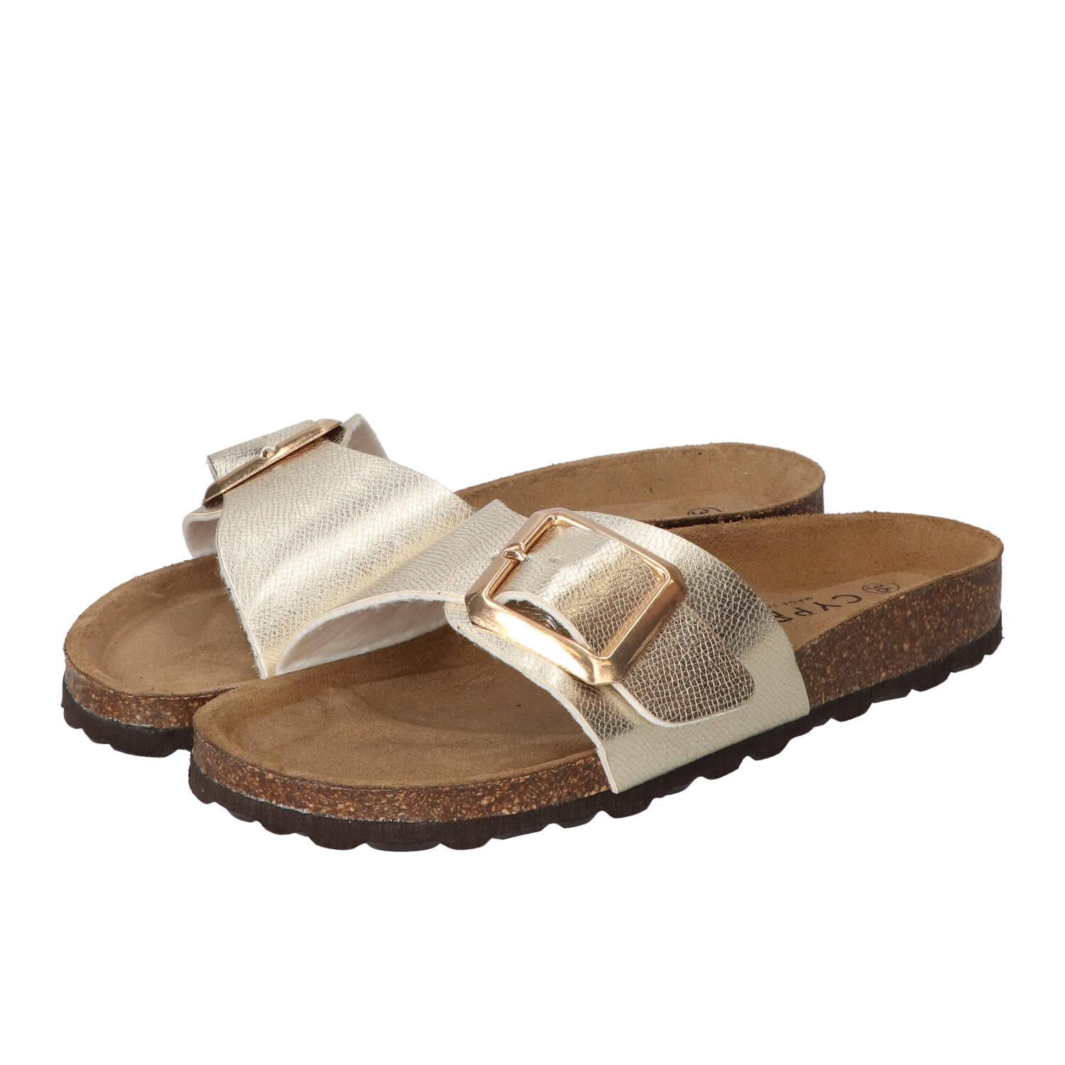 Slippers, Goud