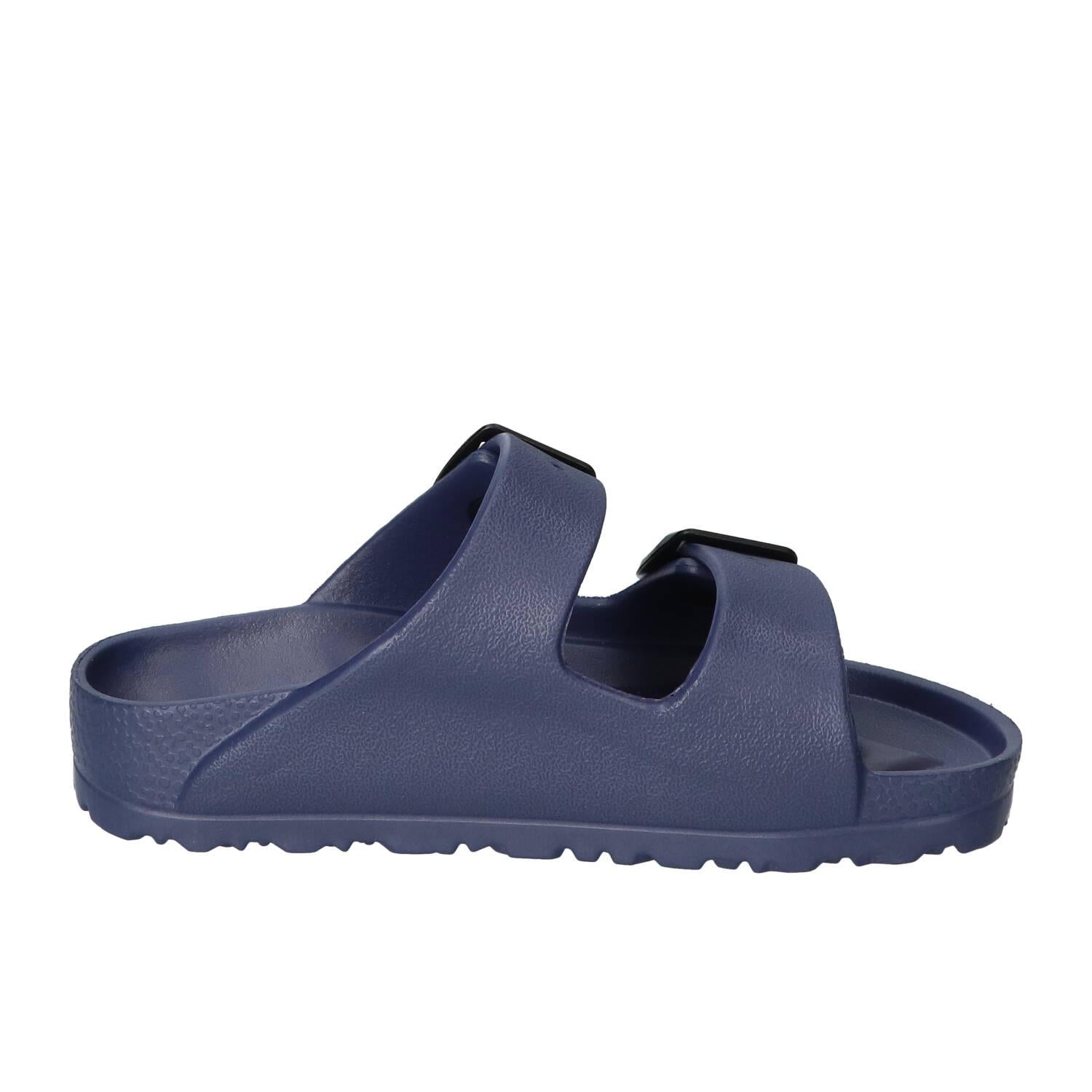 Slippers, Blauw