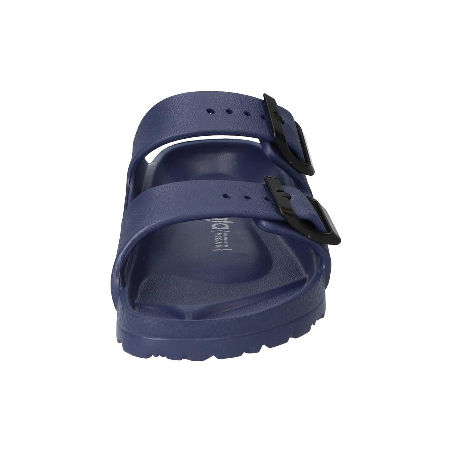 Slippers, Blauw