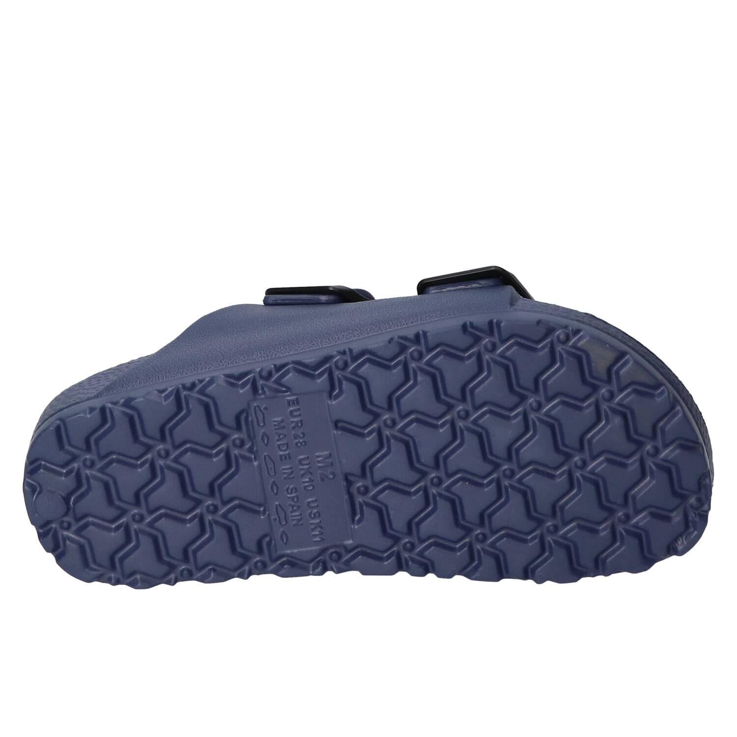 Slippers, Blauw