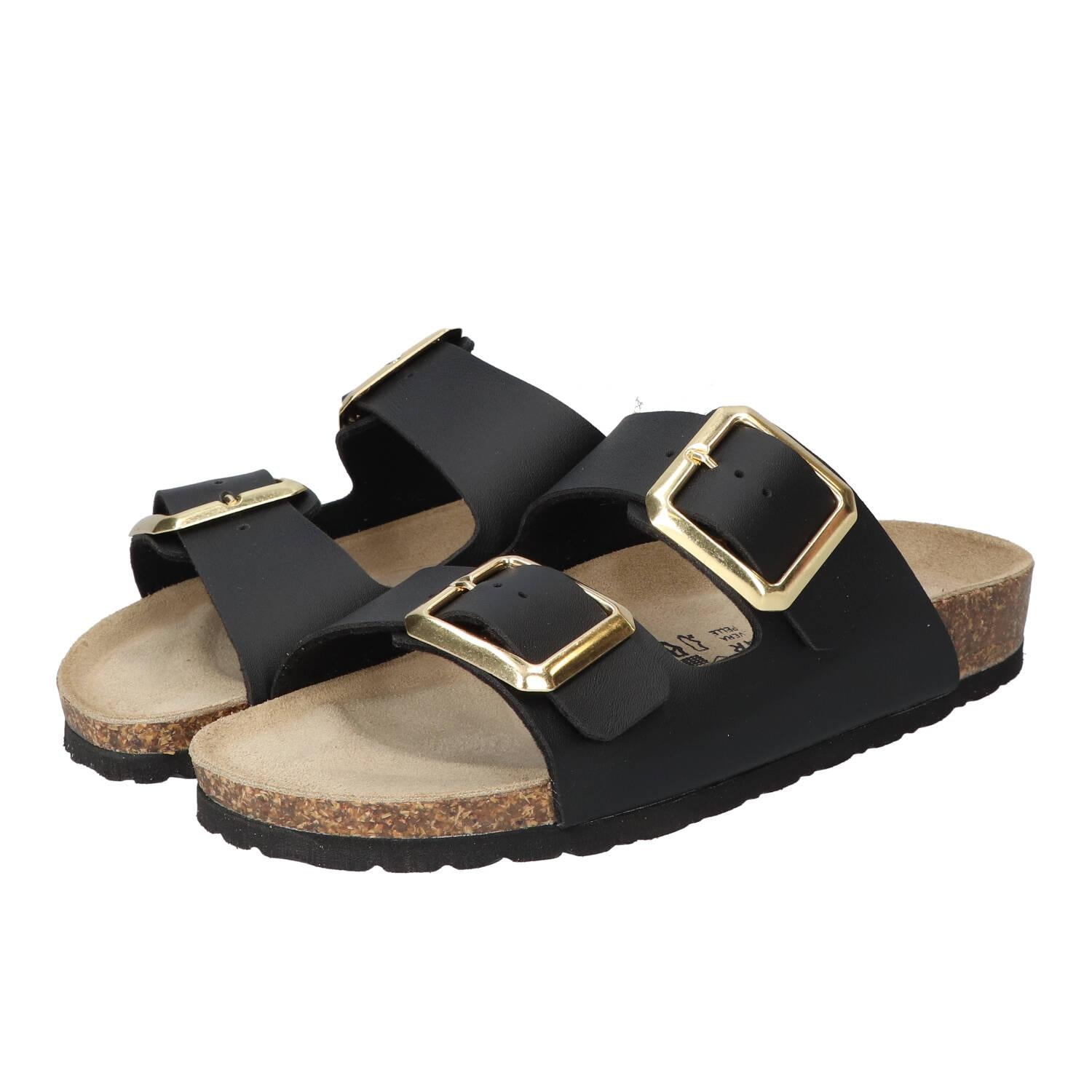 Slippers, Zwart