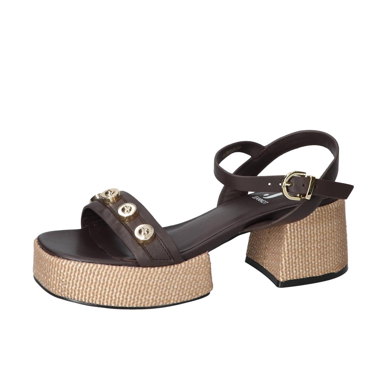 Sandalen, Donkerbruin