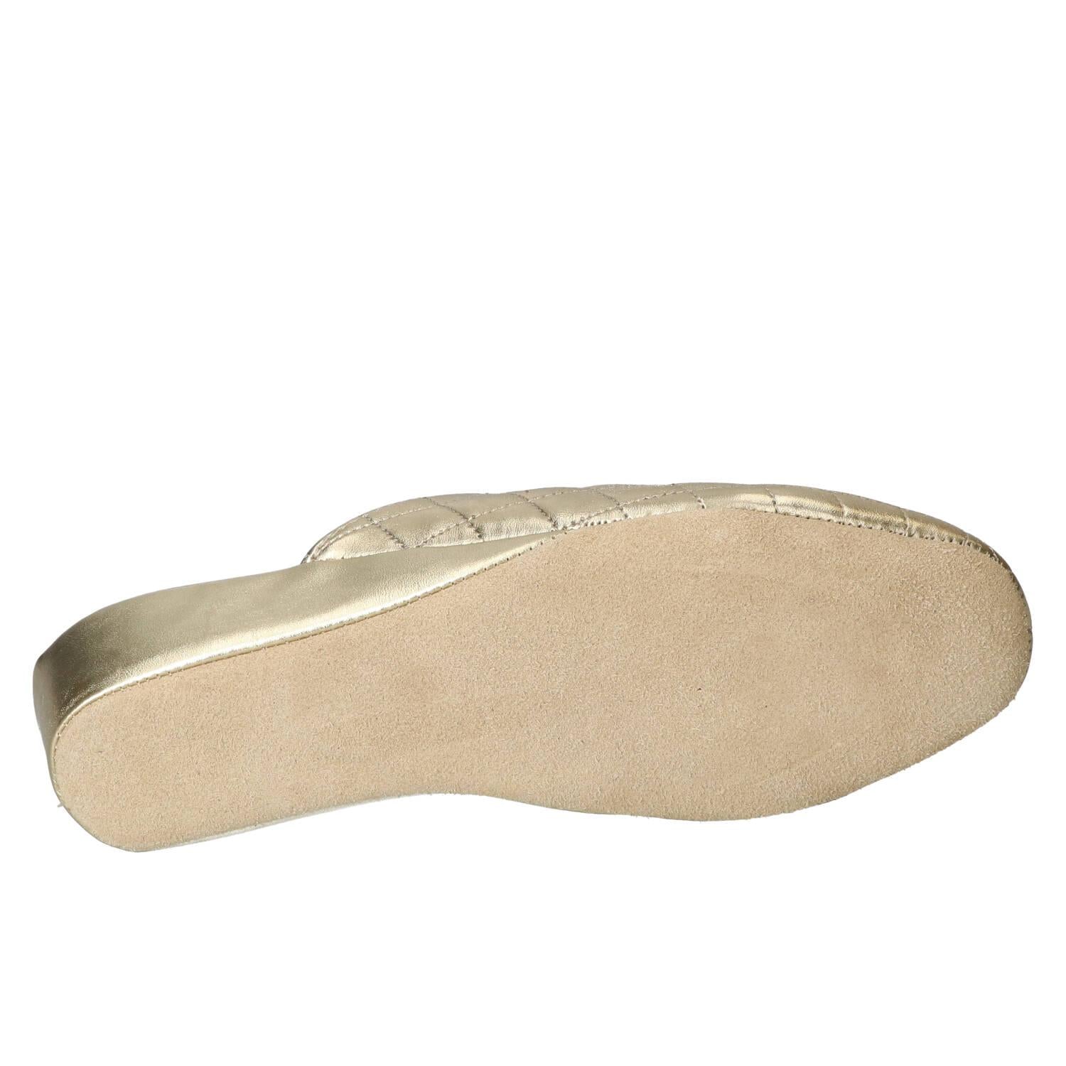 Pantoffels, Goud