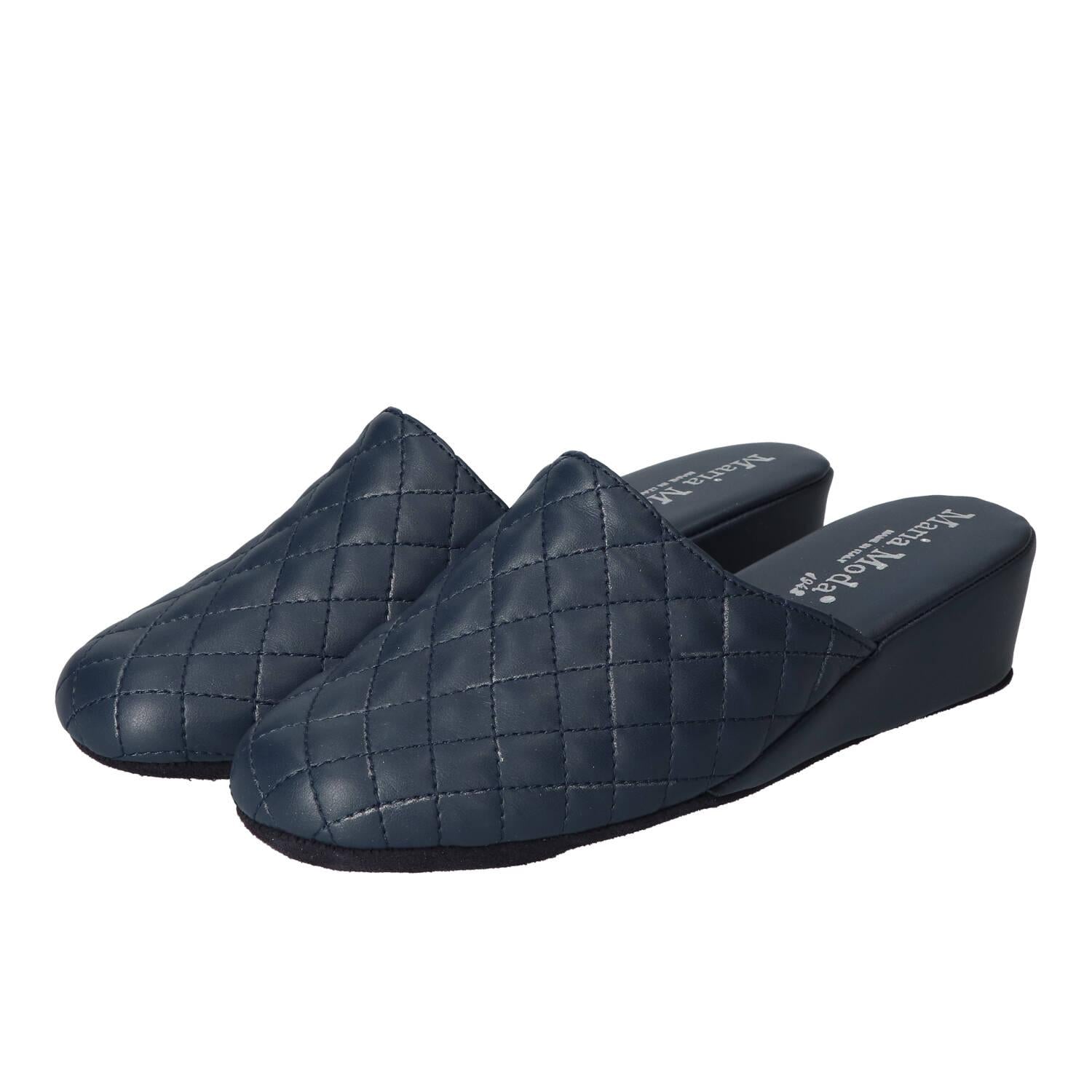 Pantoffels, Blauw