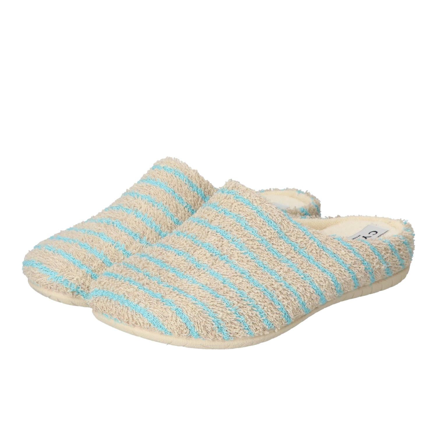 Pantoffels, Turquoise