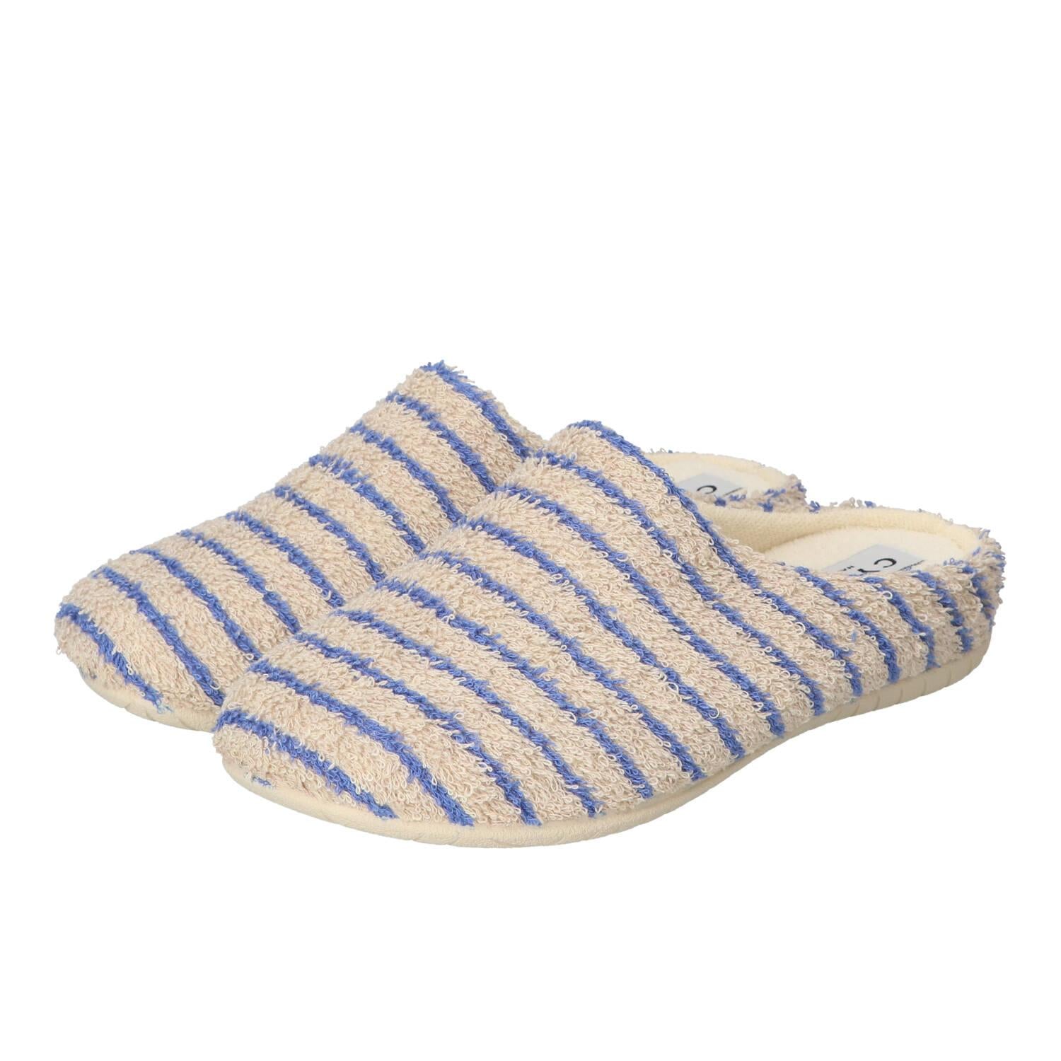 Pantoffels, Blauw