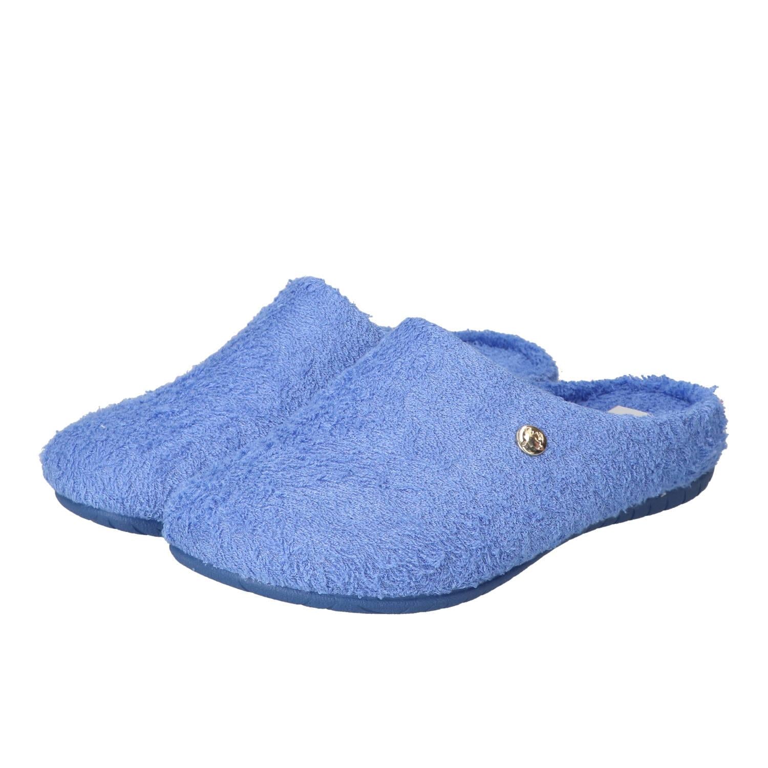 Pantoffels, Blauw