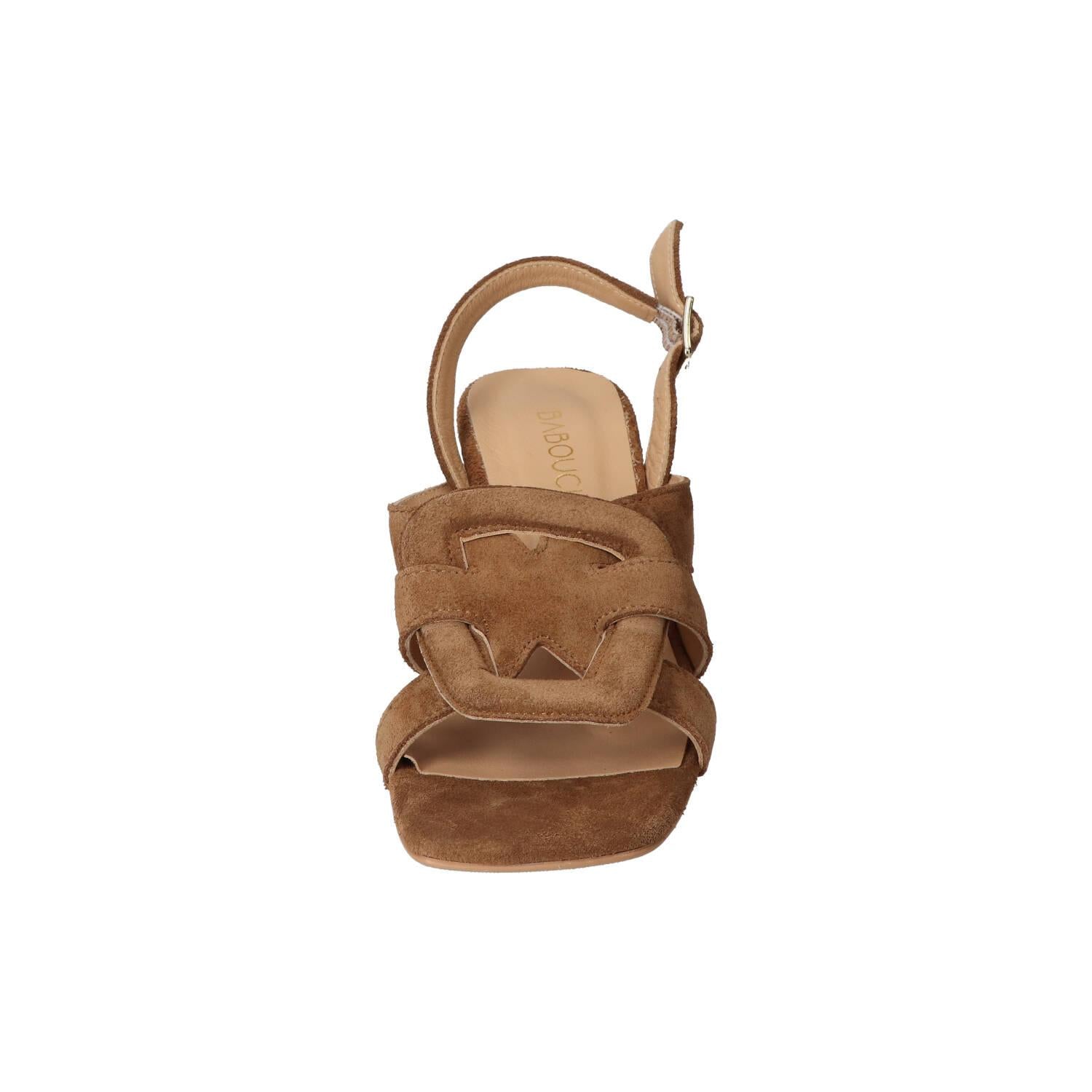 Sandalen, Cognac