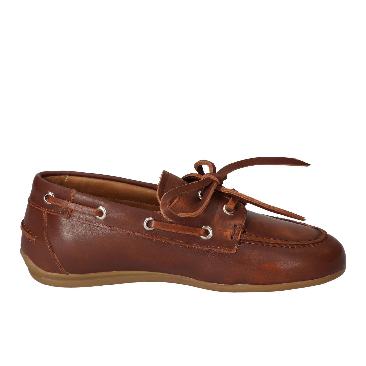 Veterschoenen, Cognac