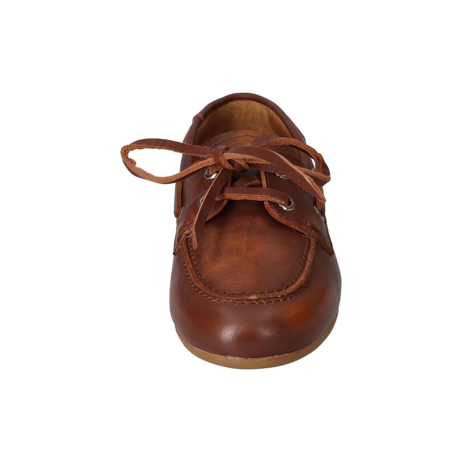 Veterschoenen, Cognac