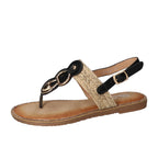 Sandalen, Zwart