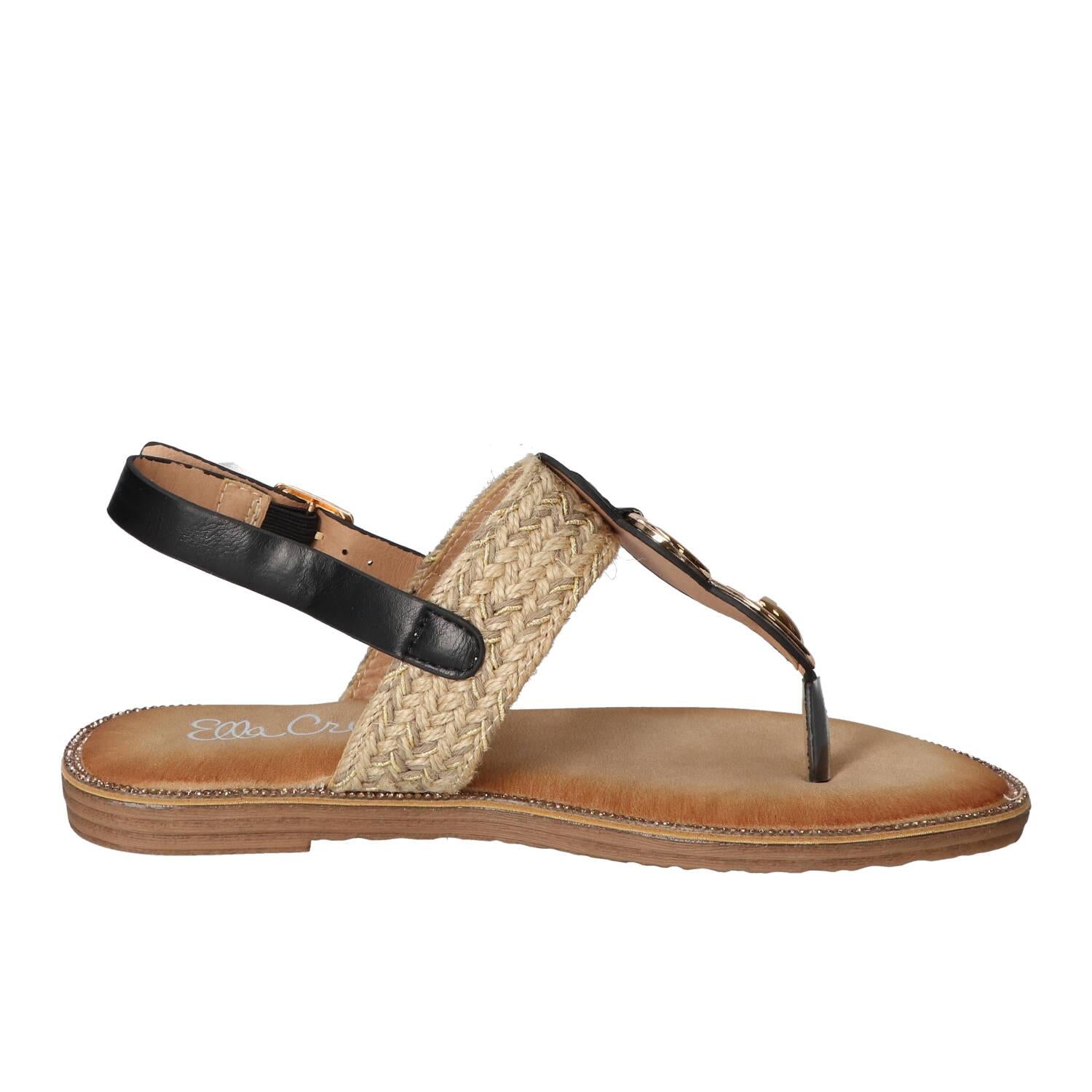 Sandalen, Zwart