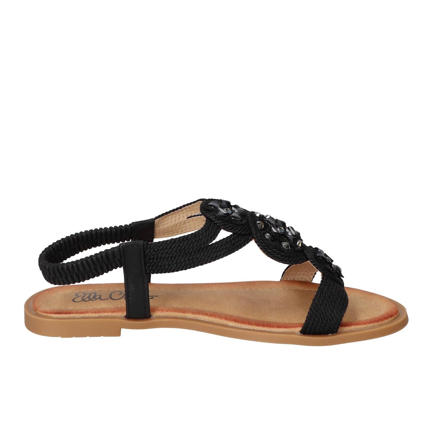 Sandalen, Zwart