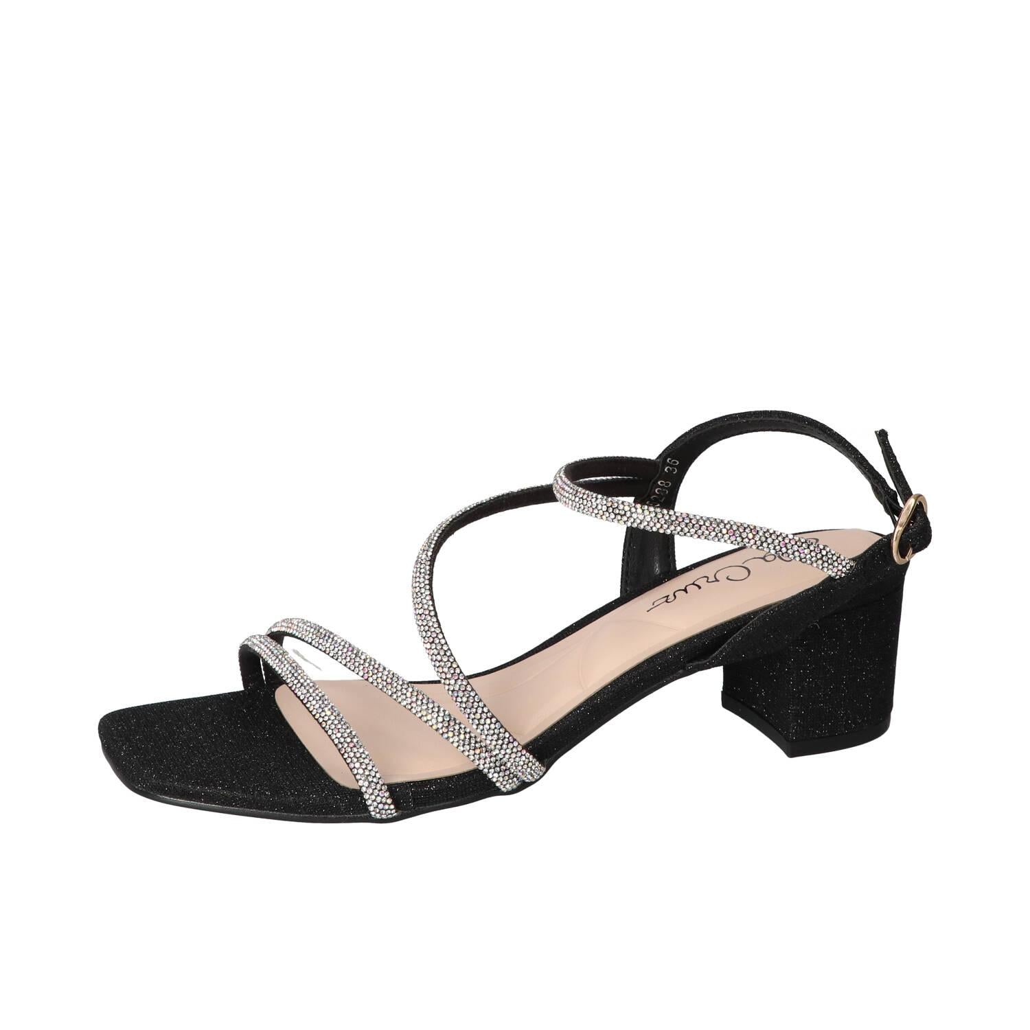 Sandalen, Zwart