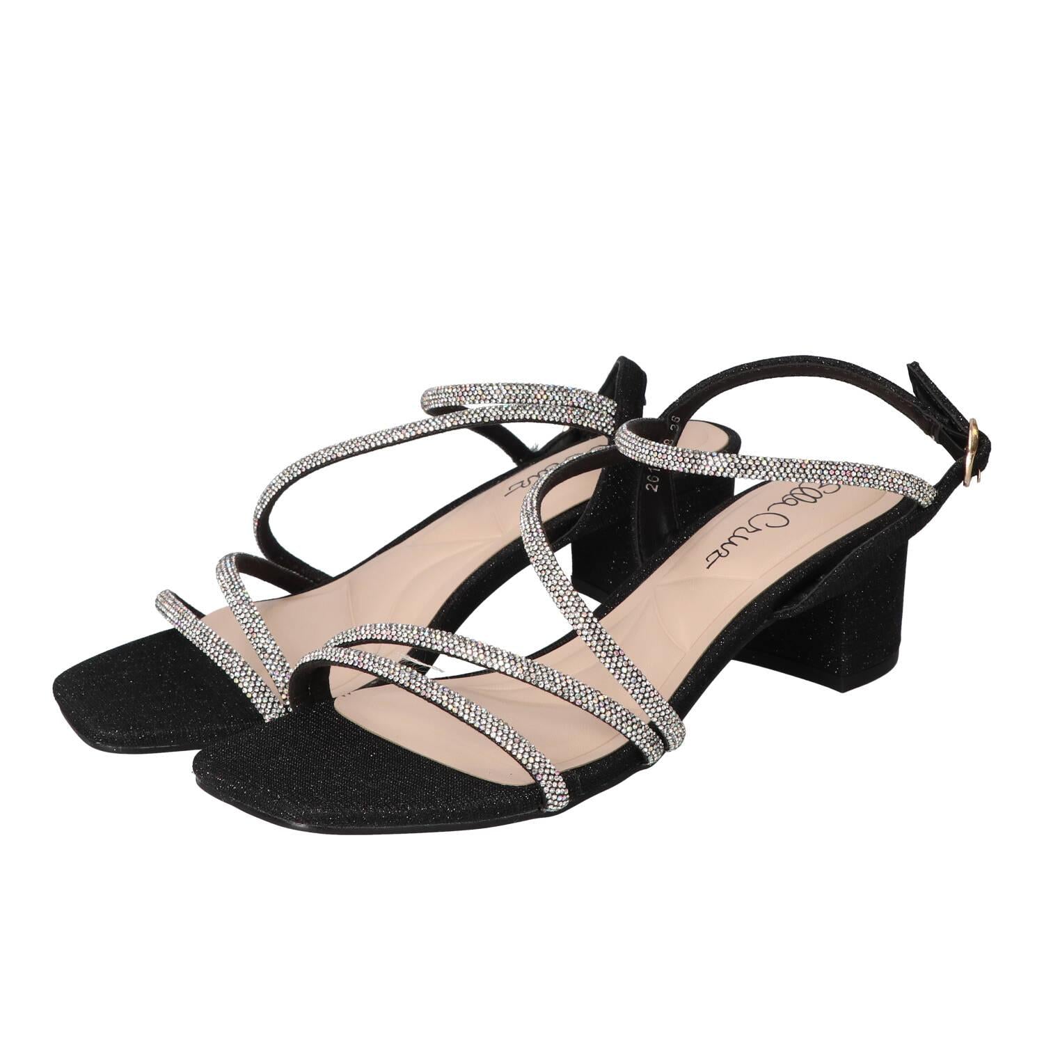 Sandalen, Zwart