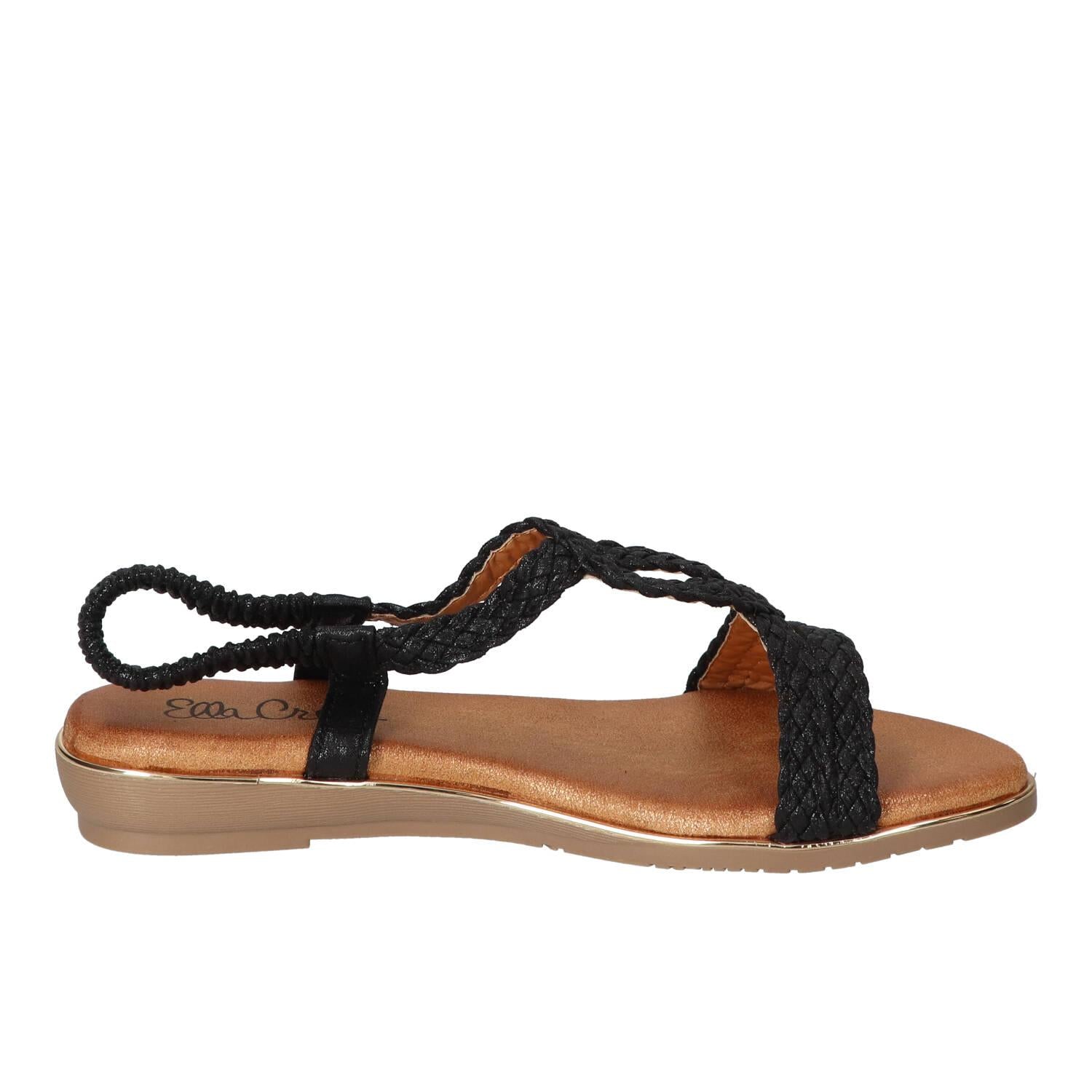 Sandalen, Zwart