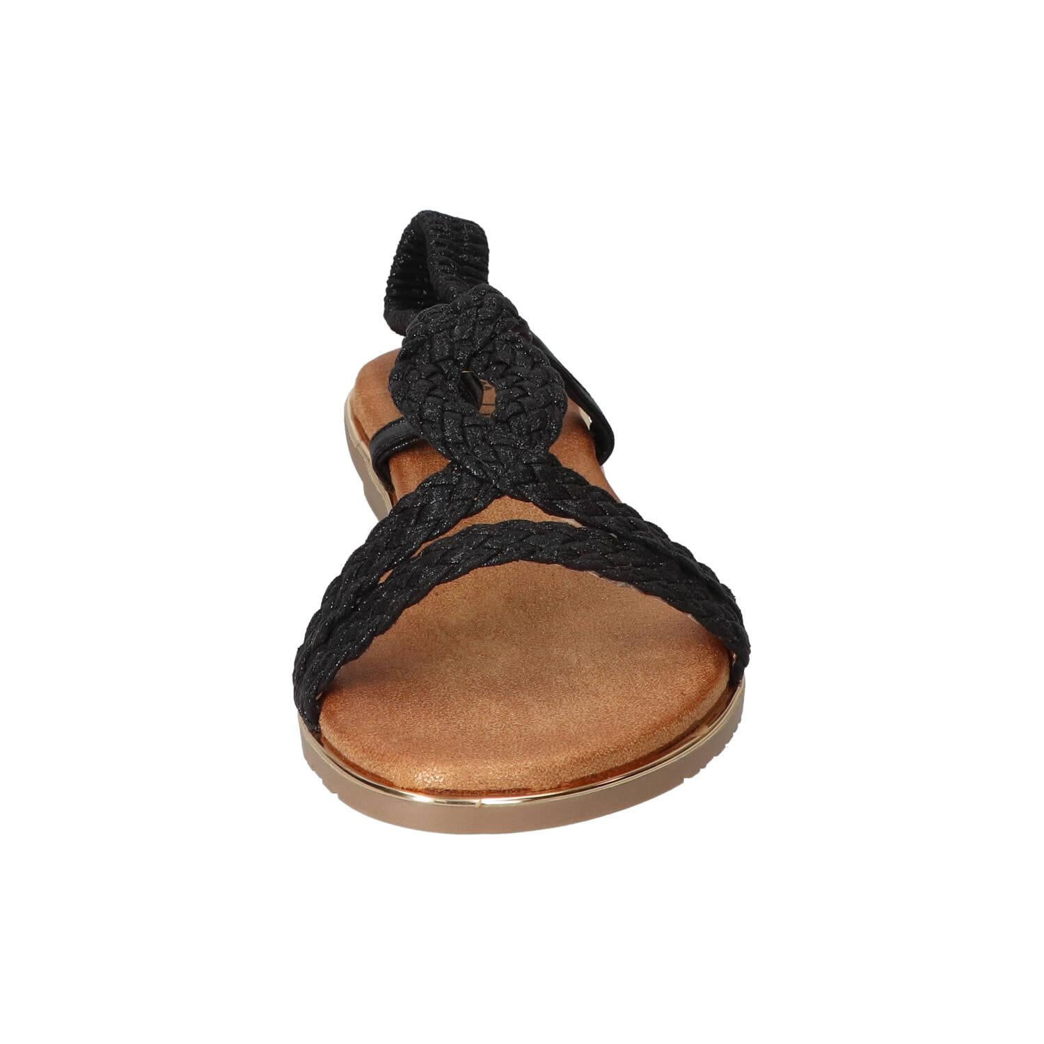 Sandalen, Zwart