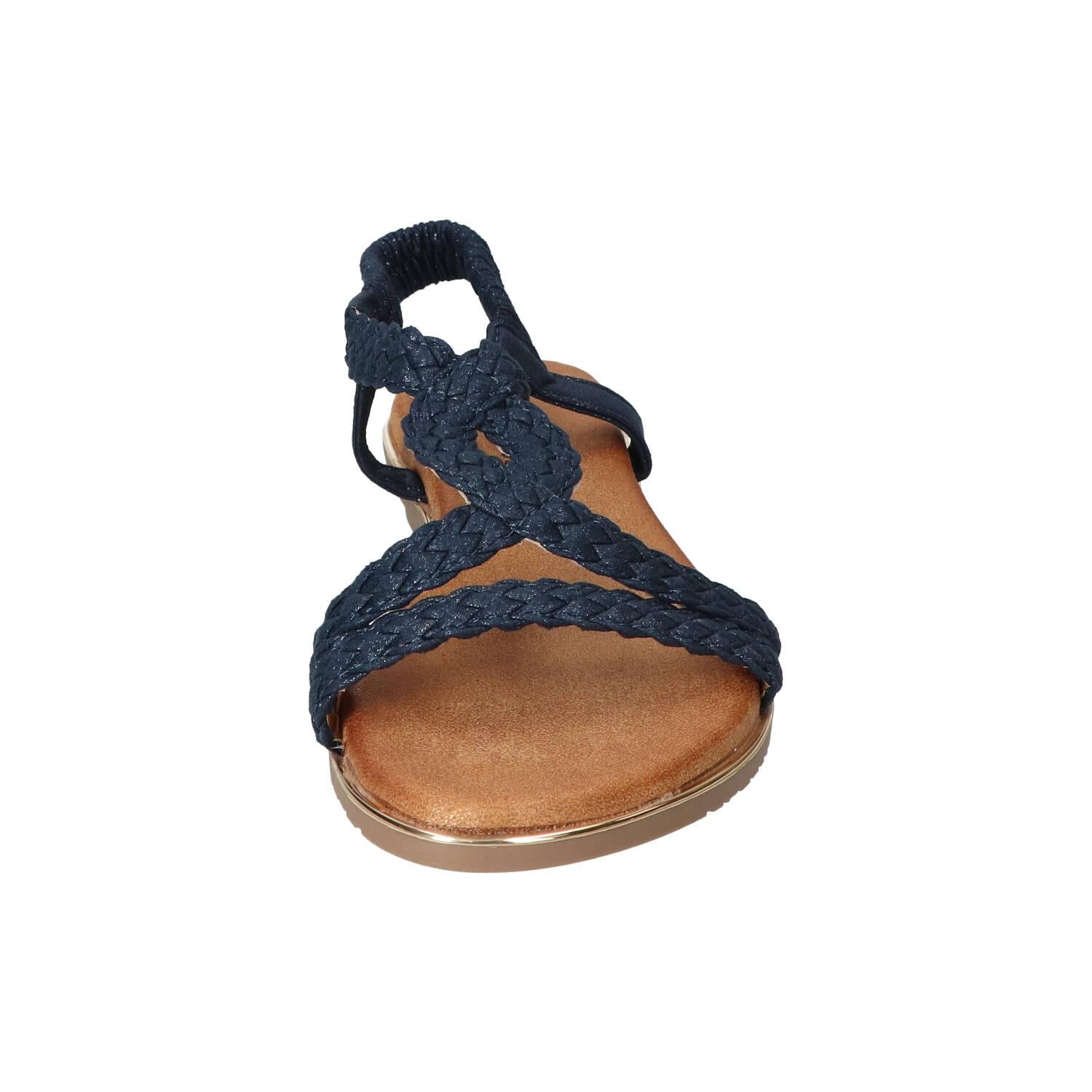 Sandalen, Blauw
