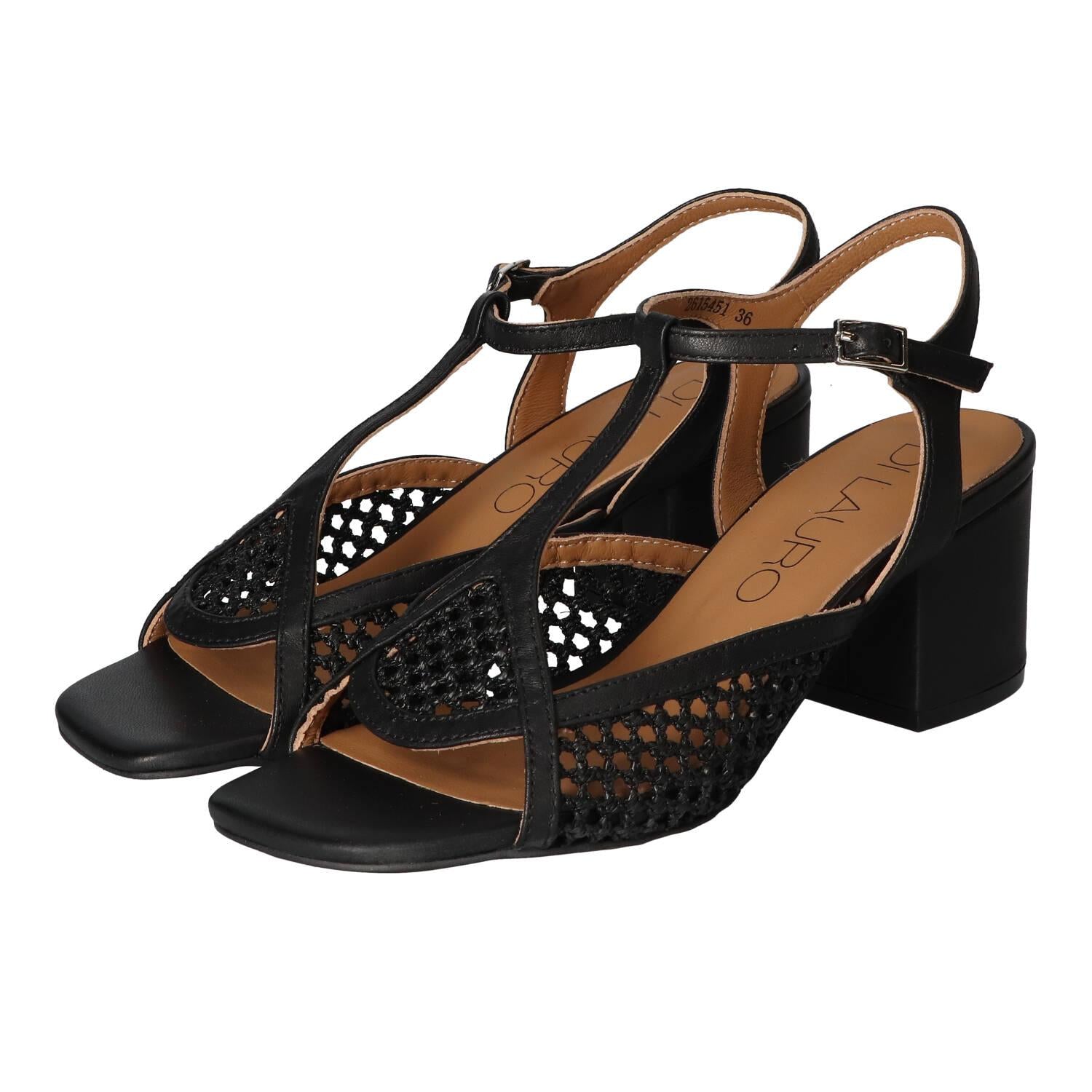 Sandalen, Zwart