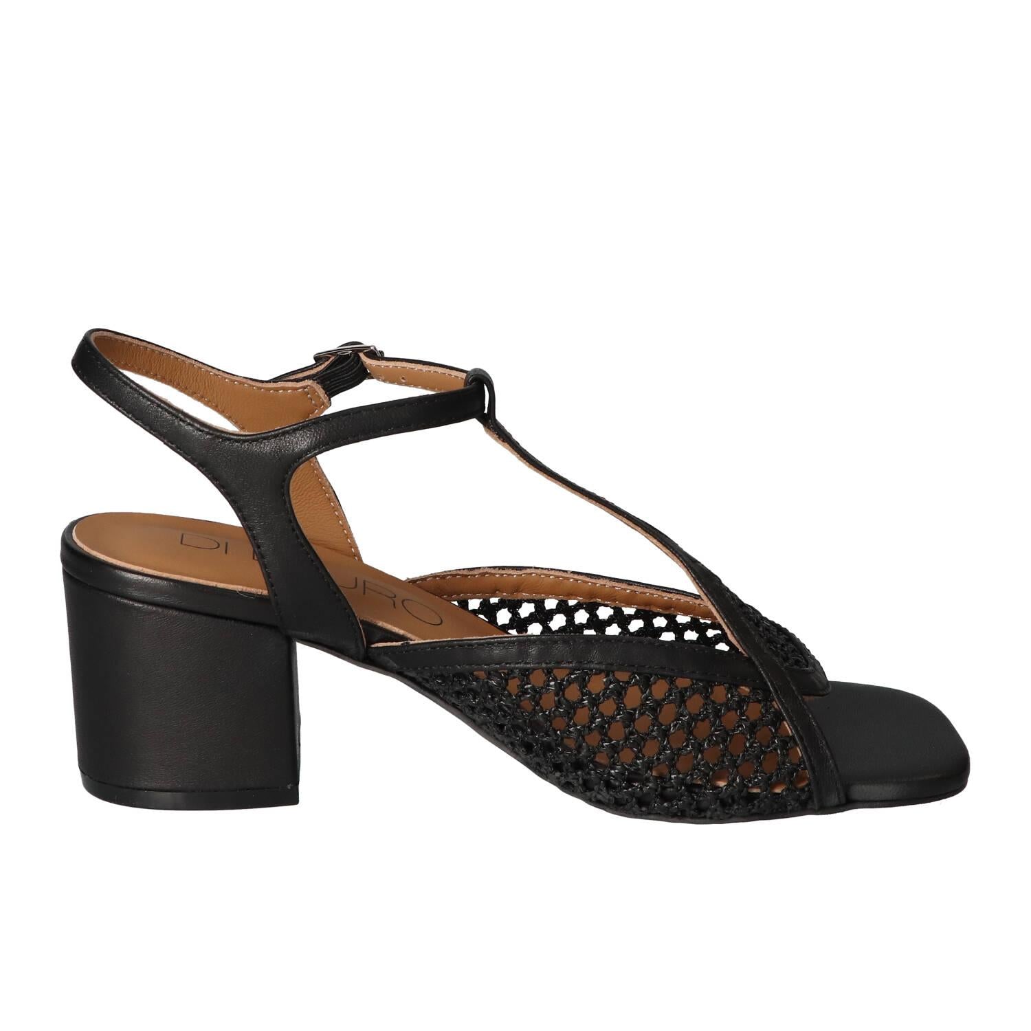 Sandalen, Zwart